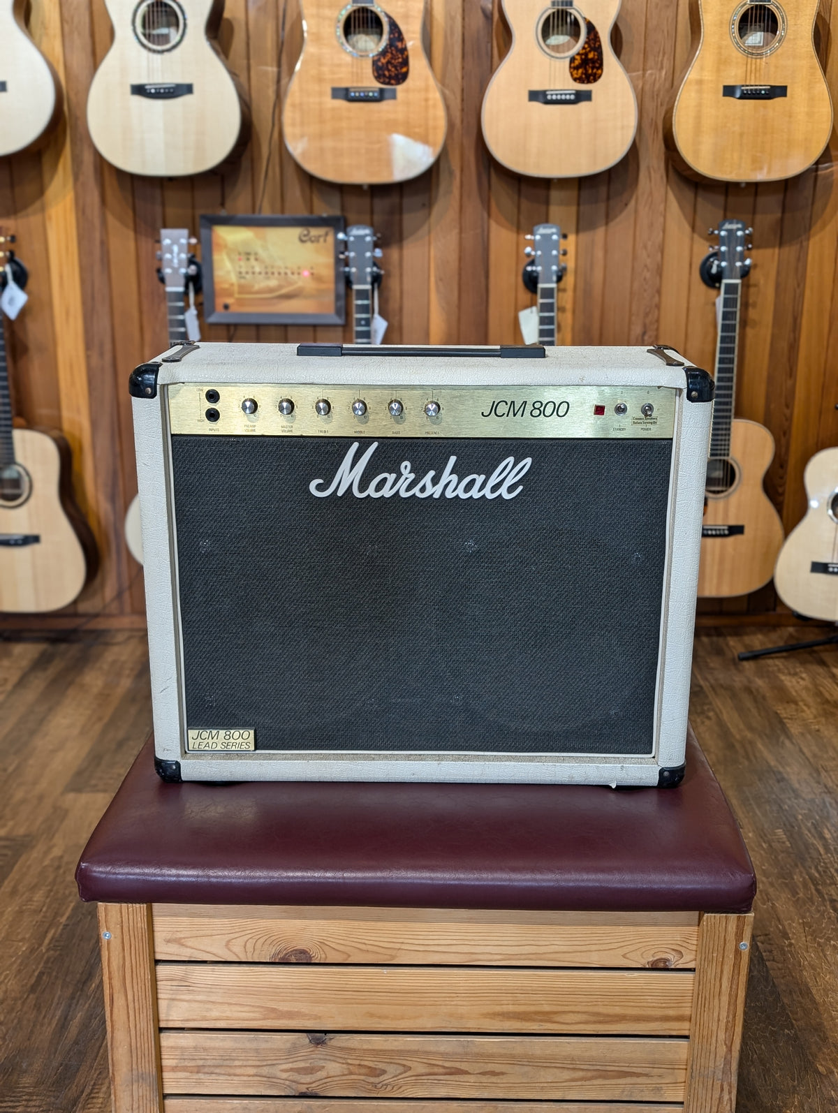 Marshall JCM 800 Lead Series Model 4104 50-Watt 2x12 Combo (1983)