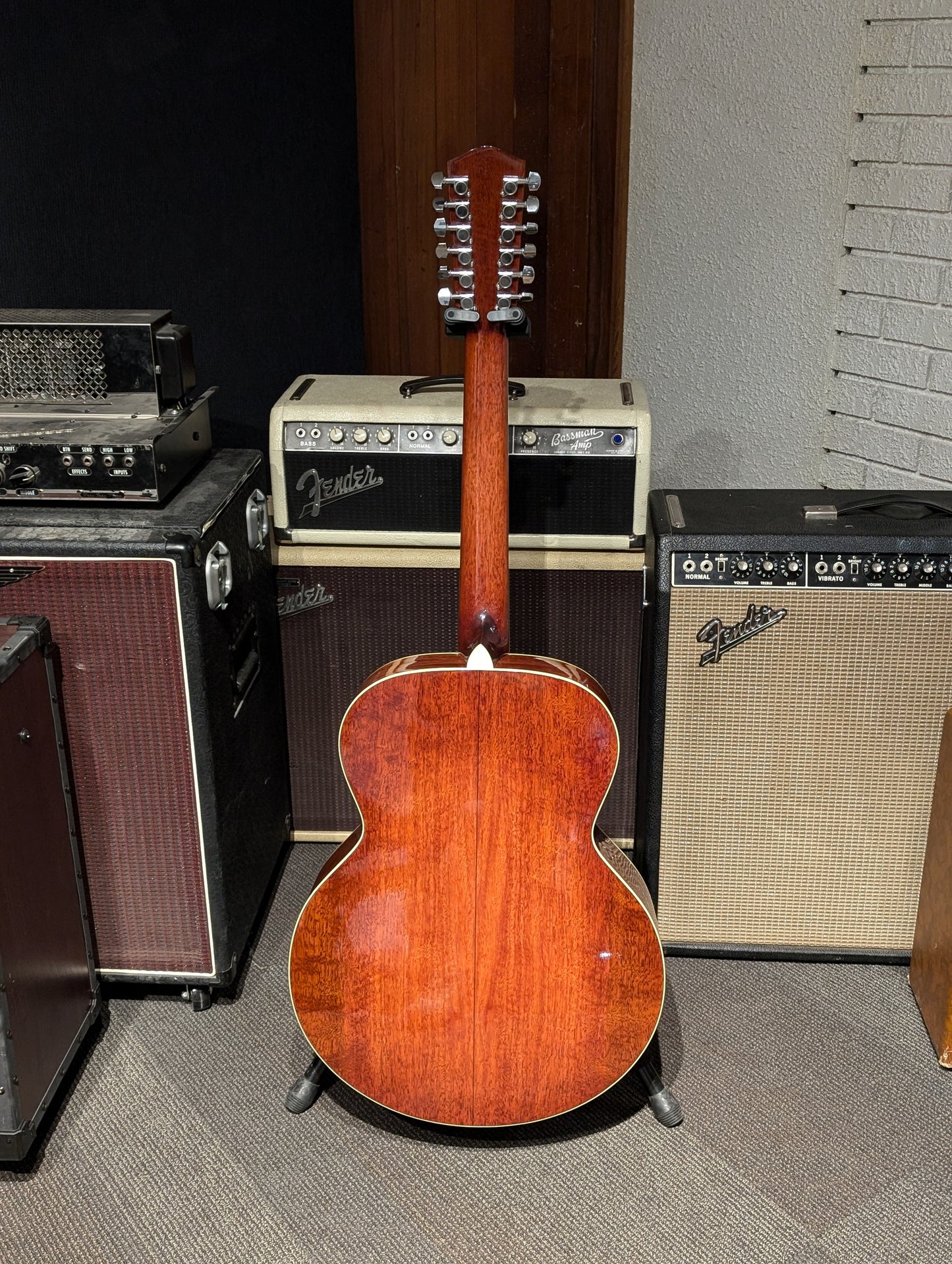 Eastman AC330E 12-String Jumbo Acoustic/Electric Guitar w/Case - Natural (Serial #M2411448)