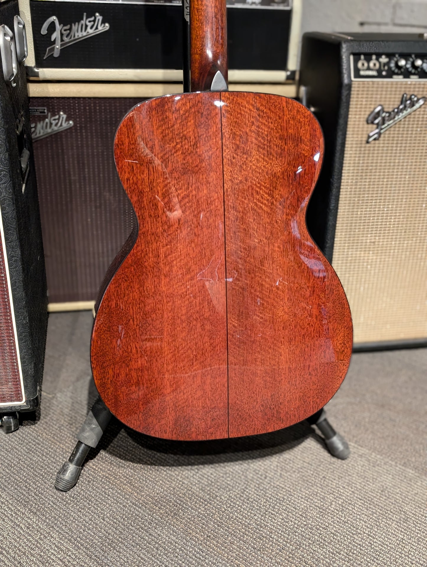 Eastman E6OM-TC Thermo Cure Orchestra Acoustic Guitar w/Case - Natural (Serial #M2227741)
