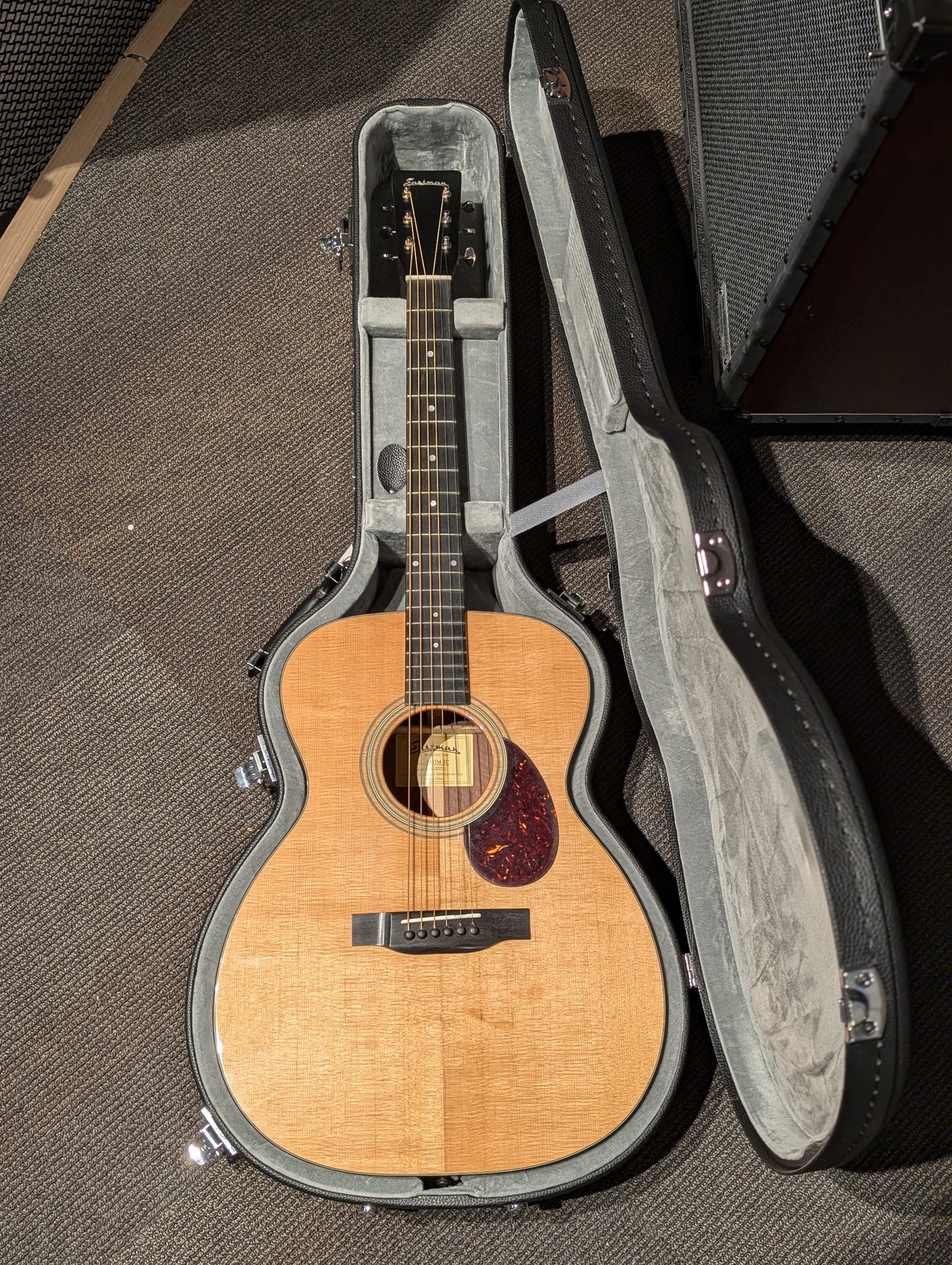 Eastman E6OM-TC Thermo Cure Orchestra Acoustic Guitar w/Case - Natural (Serial #M2227741)