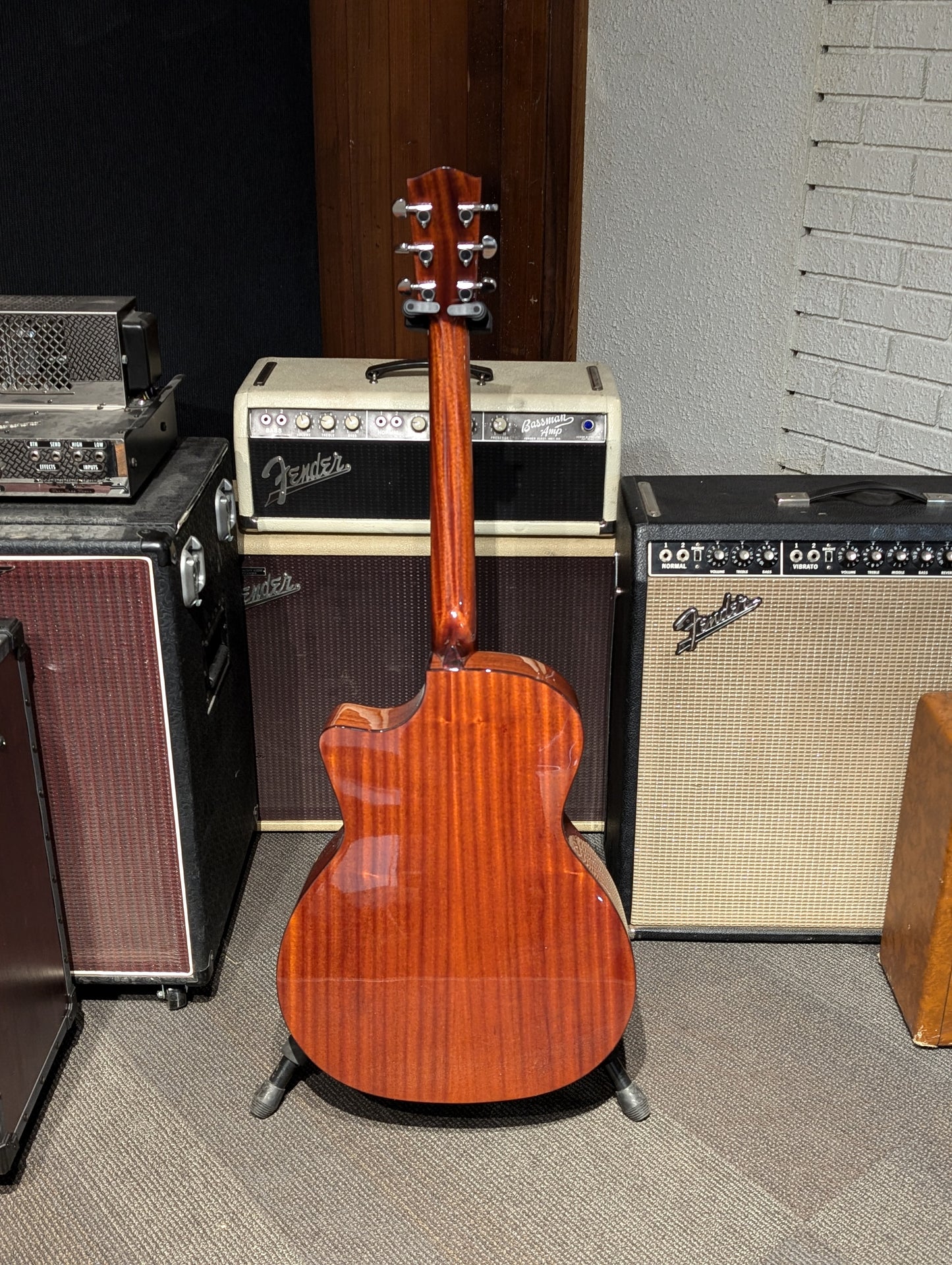 Eastman AC122-1CE Deluxe Acoustic/Electric Guitar w/Gig Bag - Thermo-Cure Natural (Serial #M2410644)