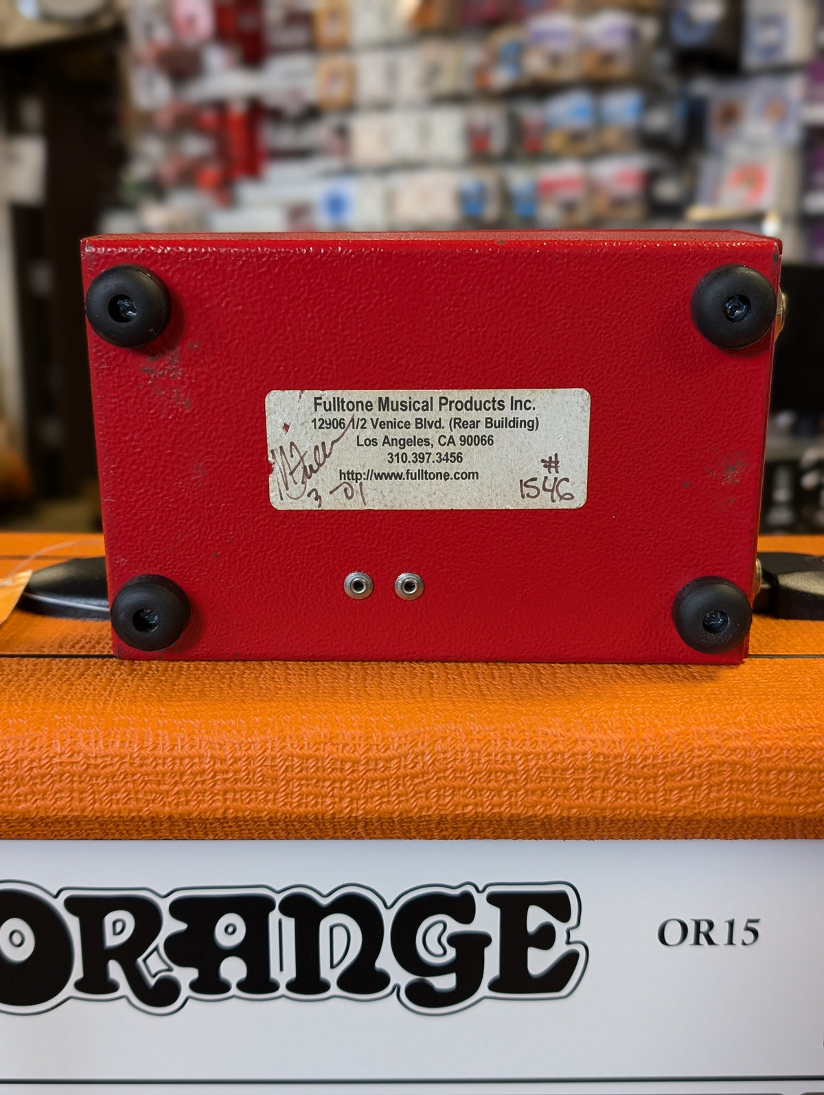 Fulltone '69 Fuzz MK1 w/NKT-275 Transistors (2001)