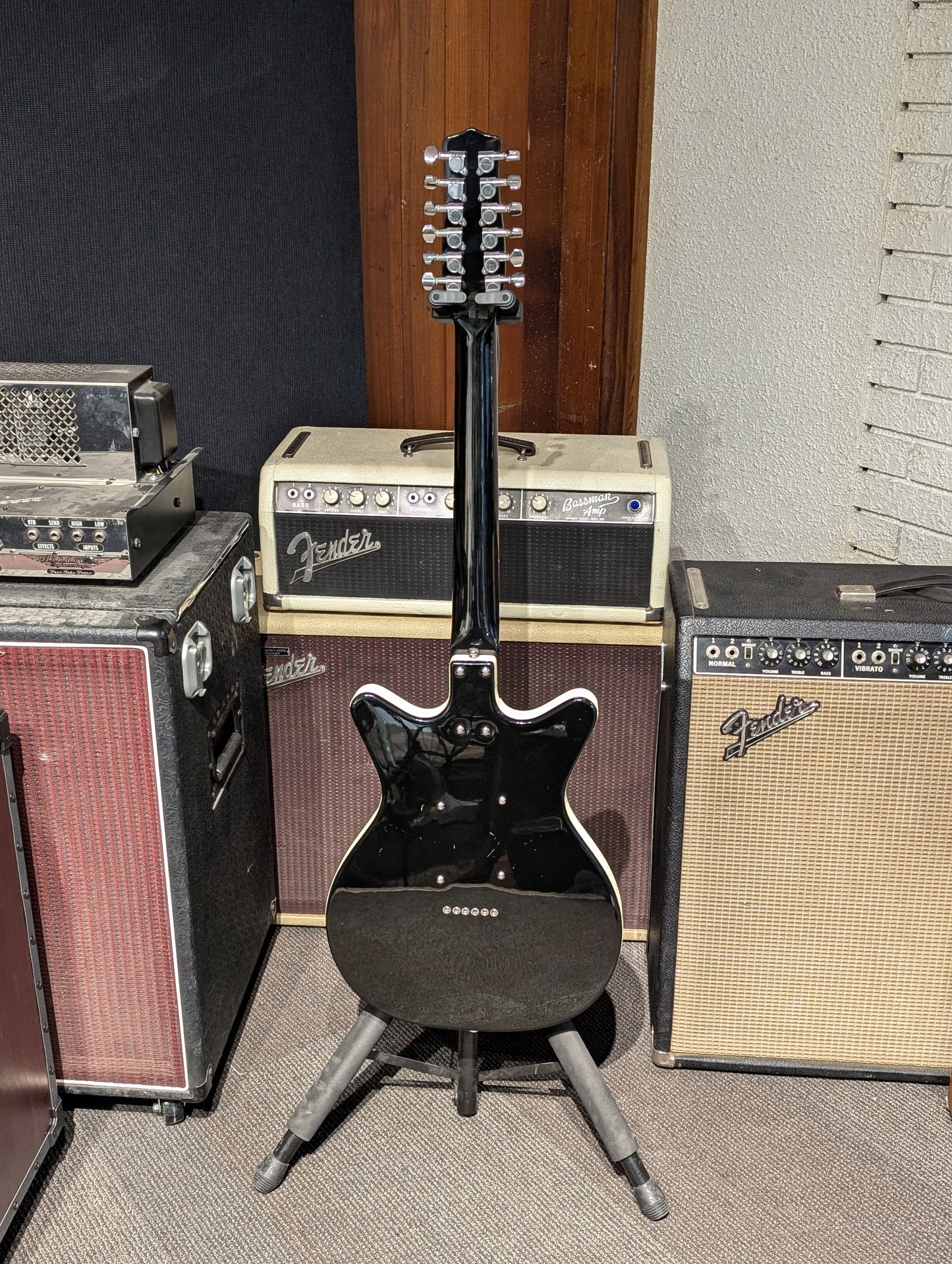 Danelectro 59M 12-String Electric Guitar - Black (Used)