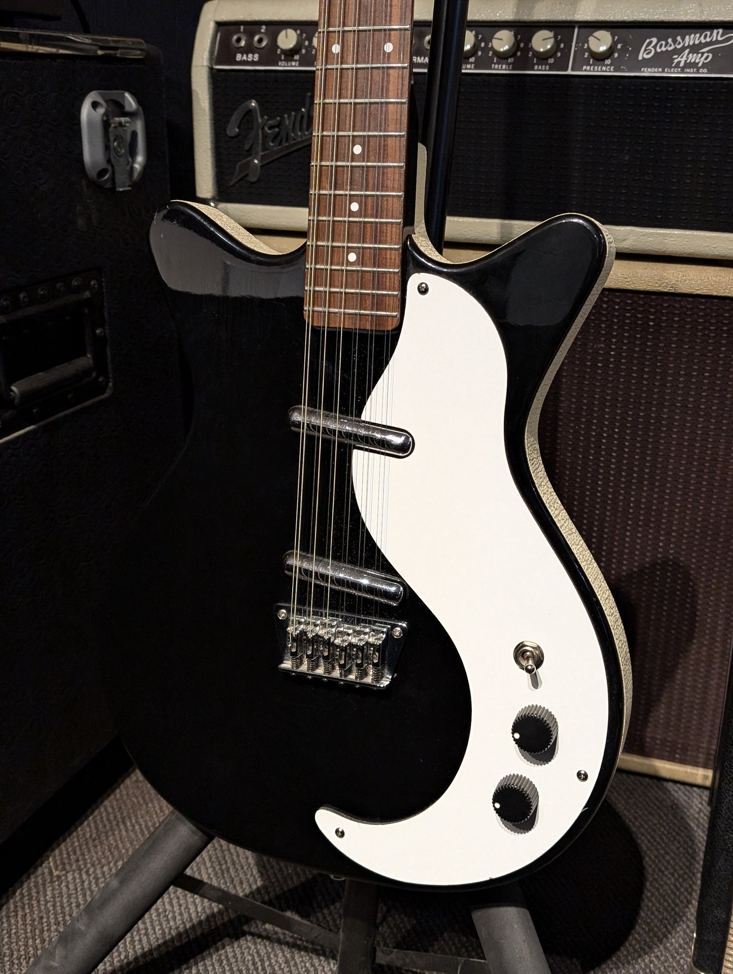 Danelectro 59M 12-String Electric Guitar - Black (Used)