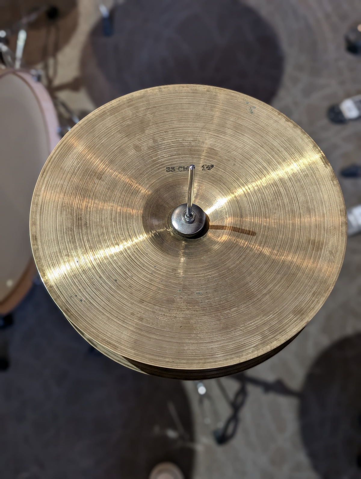Sabian 14" Flat Hats (1980's)
