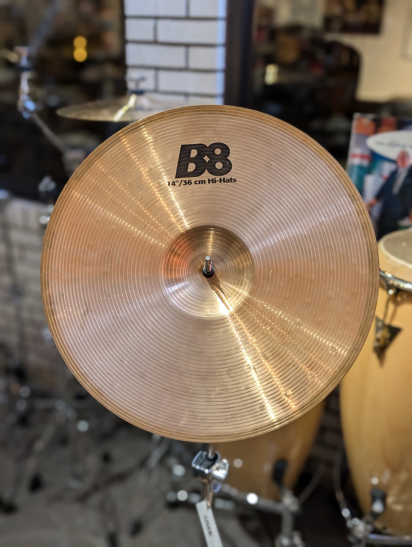 Sabian B8 14" Hi Hat Cymbals (Used)