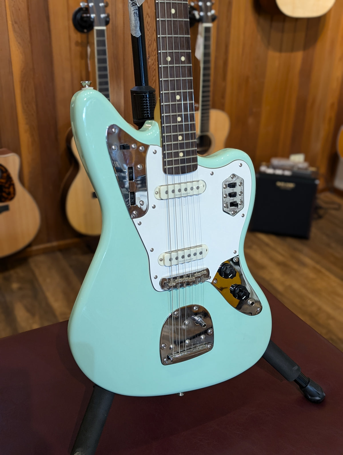 Squier Vintage Modified Jaguar - Surf Green (2015)