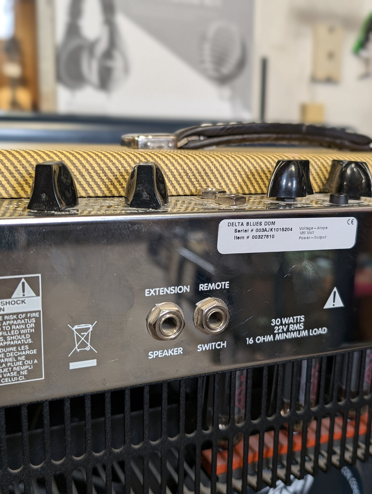 Peavey Delta Blues 30w 1x15" Guitar Tube Combo Amp (Used)