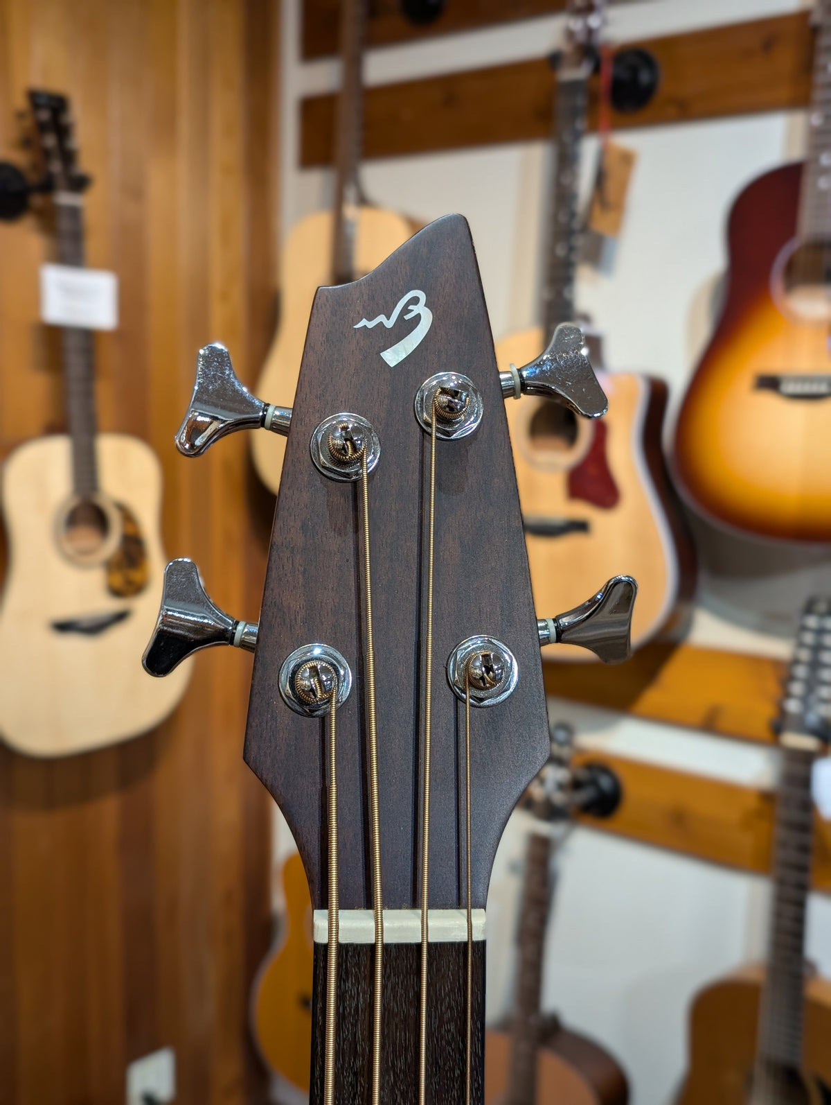 Breedlove ABJ250/SM4 4-String Acoustic/Electric Bass w/Case (2005)