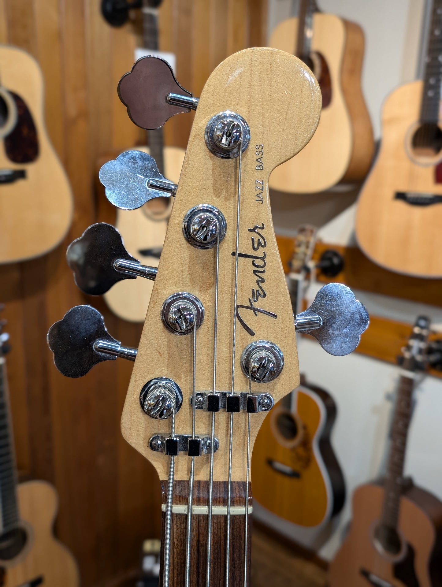 Fender American Deluxe Jazz Bass V w/Case - 3-Color Sunburst (2006)