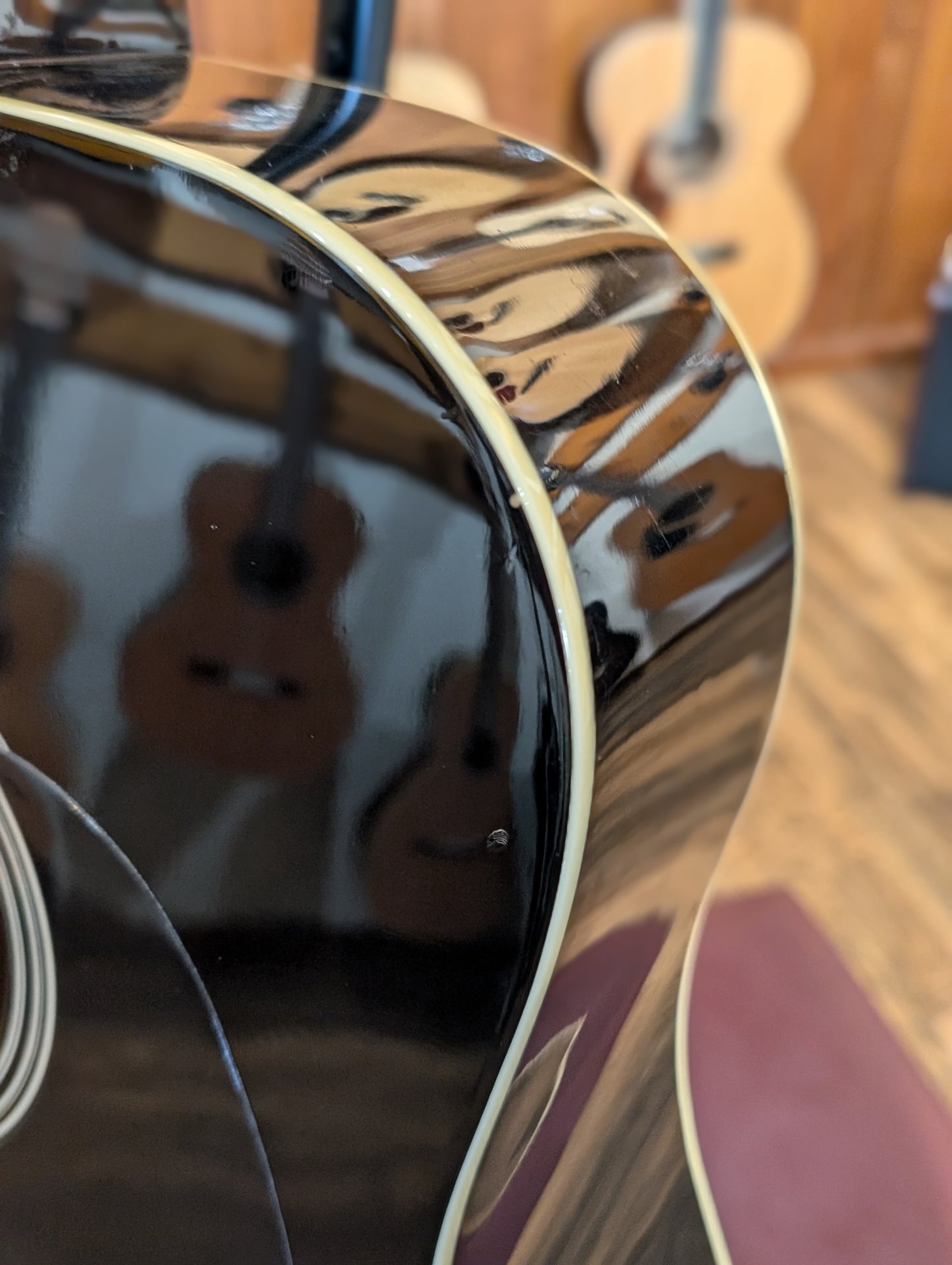 Nova Dreadnought Acoustic Guitar - Black (Used)