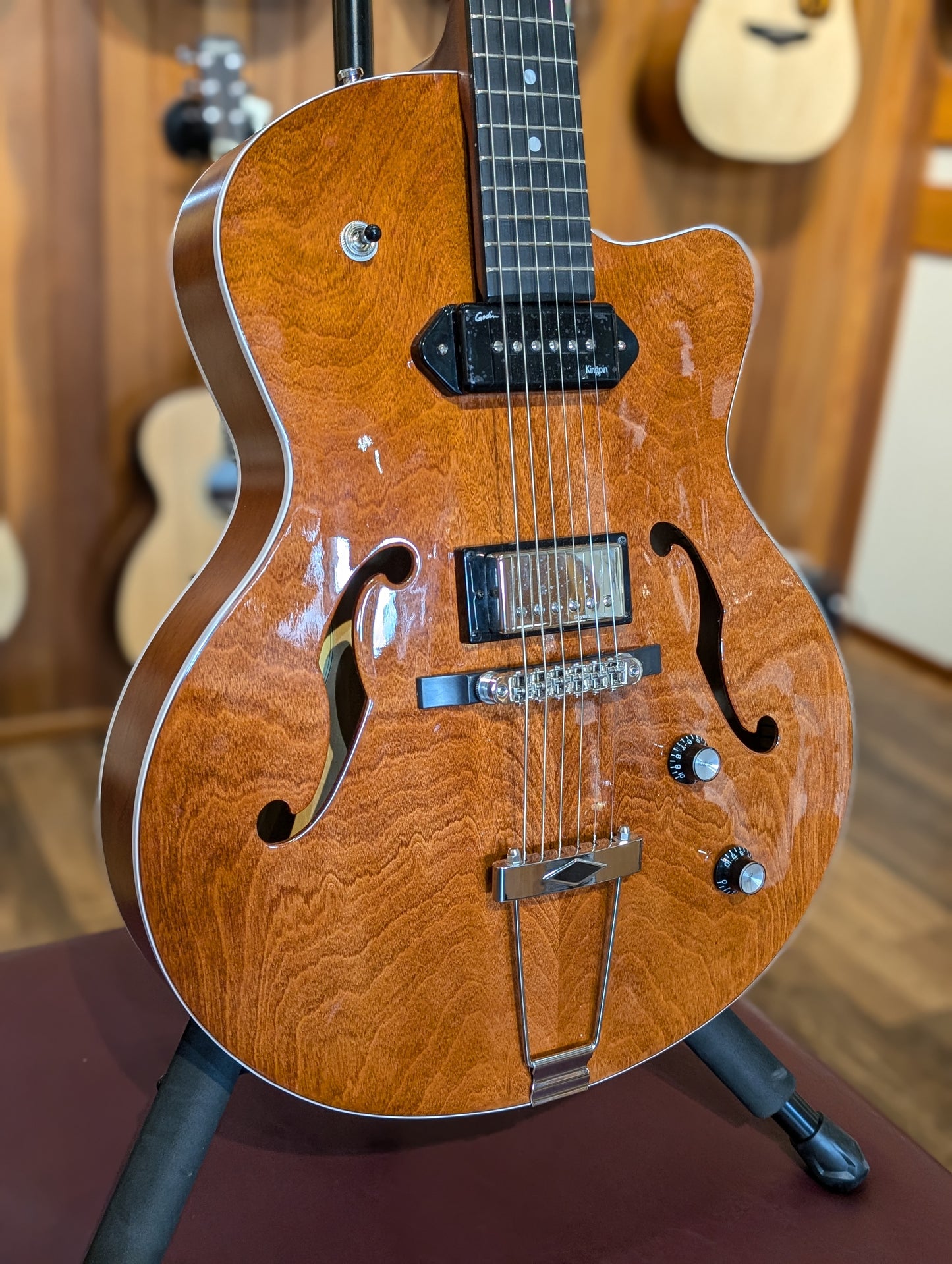 Godin 5th Ave Uptown Custom - Havana Brown (Used)
