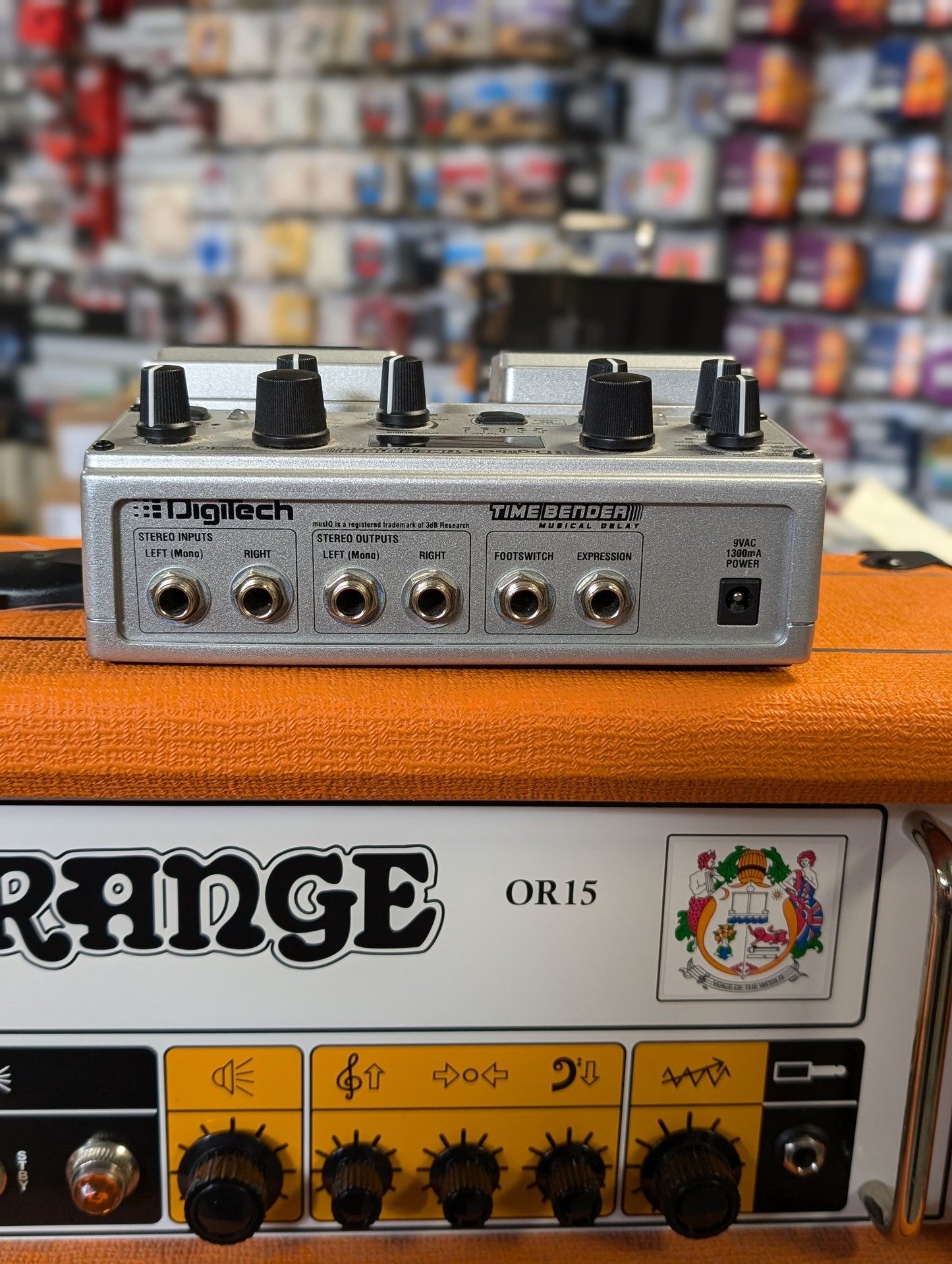 Digitech TimeBender Digital Delay Pedal w/Power Supply (Used)