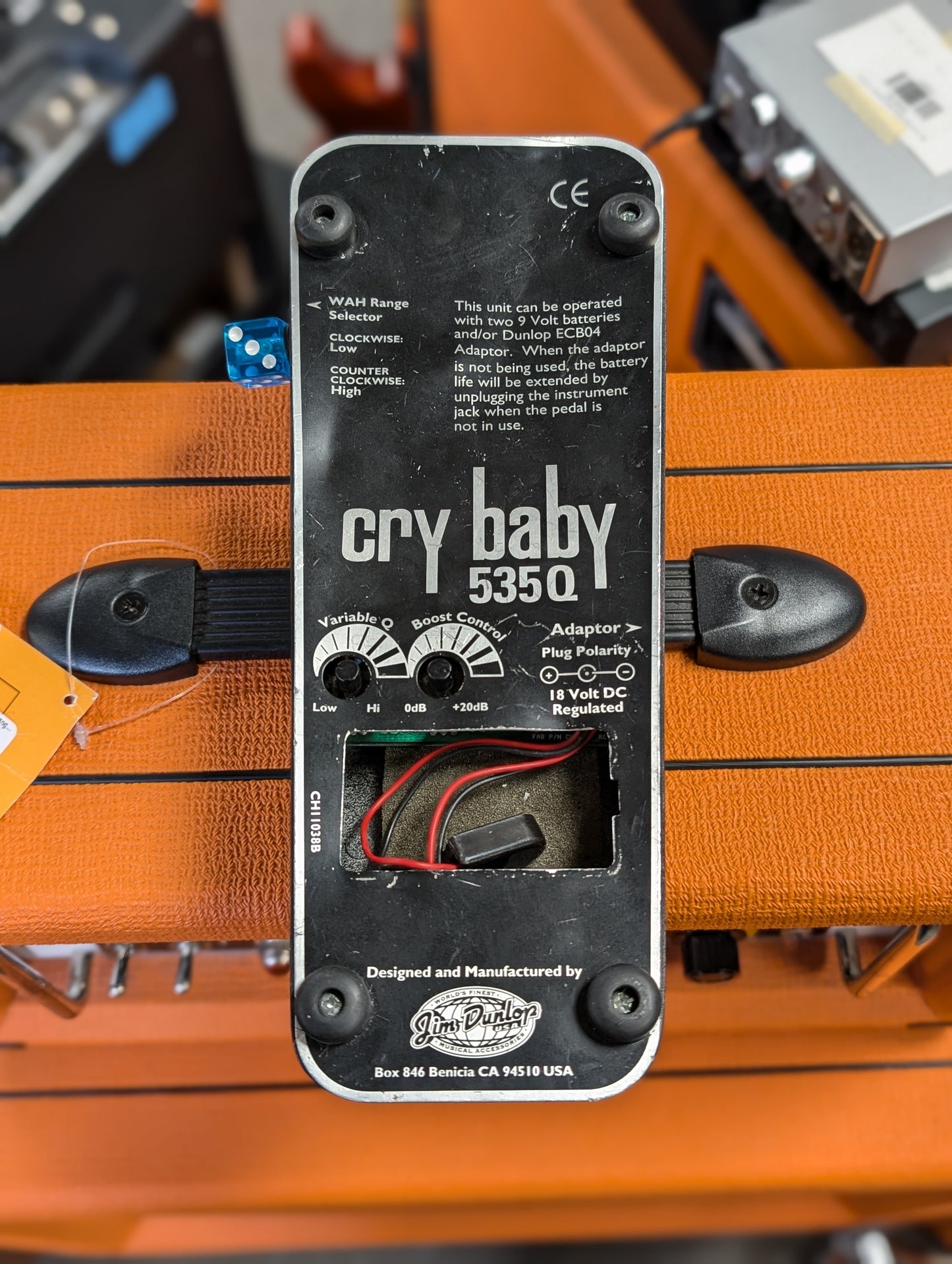 Dunlop Cry Baby 535Q Multi-Wah Pedal (Used)