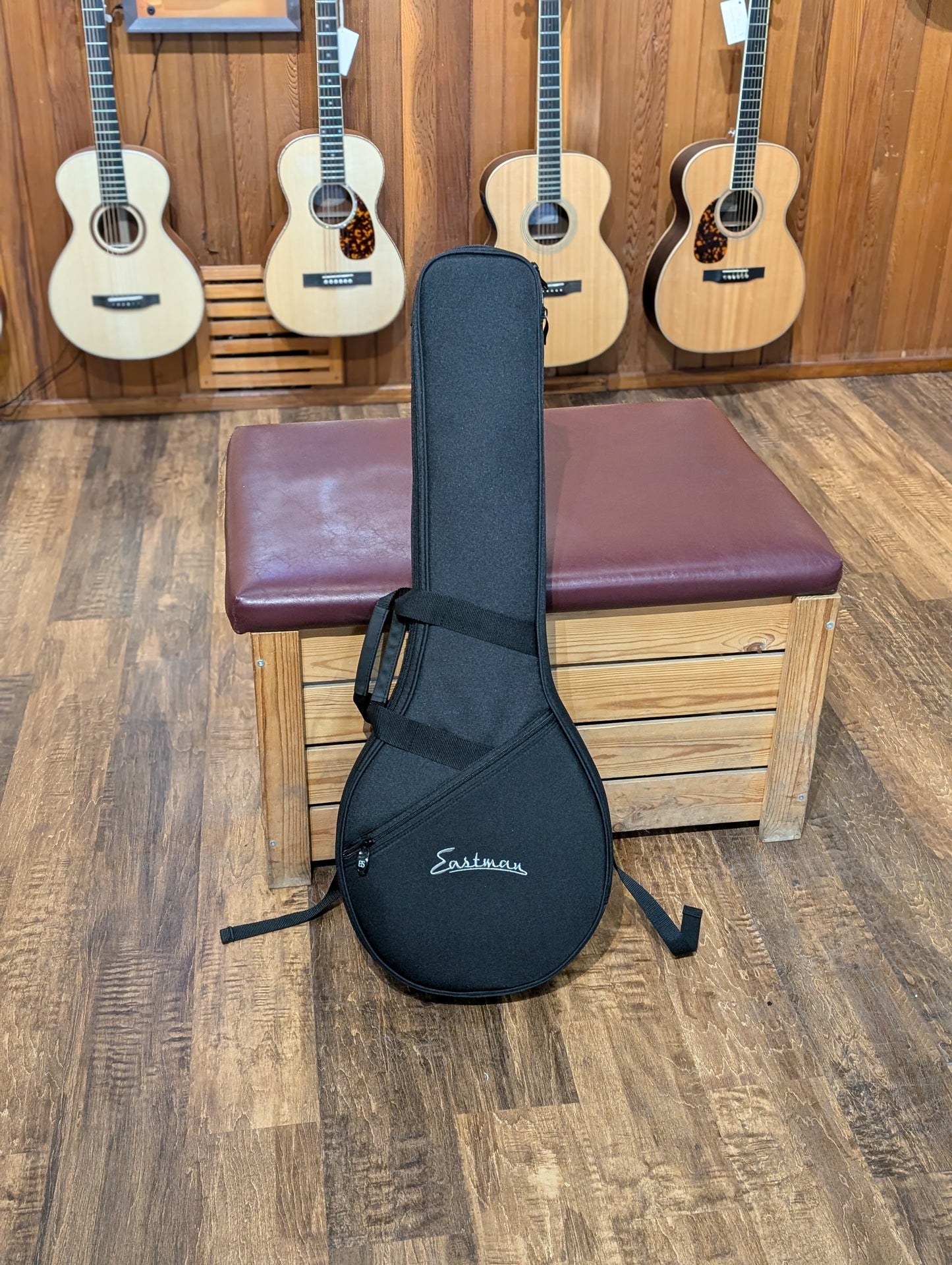 Eastman MDO305E Electric/Acoustic Octave Mandolin w/Gig Bag - Sunburst (Serial #N2401757)