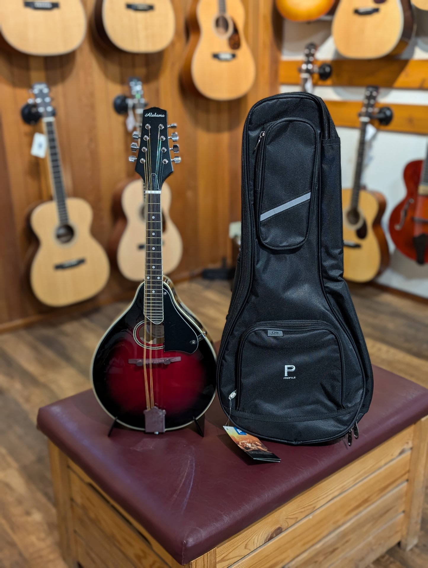 Alabama ALM18 A-Style Mandolin Bundle