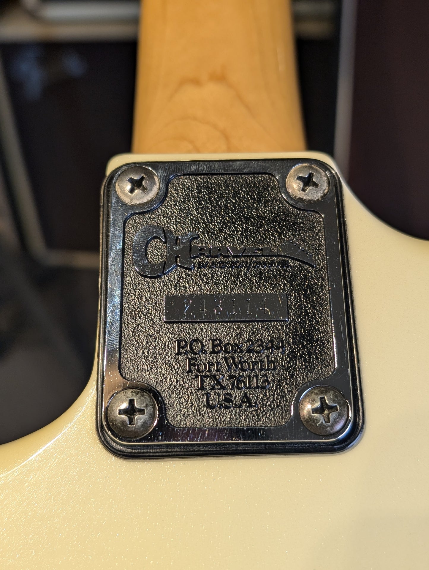 Charvel MIJ Model 2 Electric Guitar w/Case - White Pearl (1986)