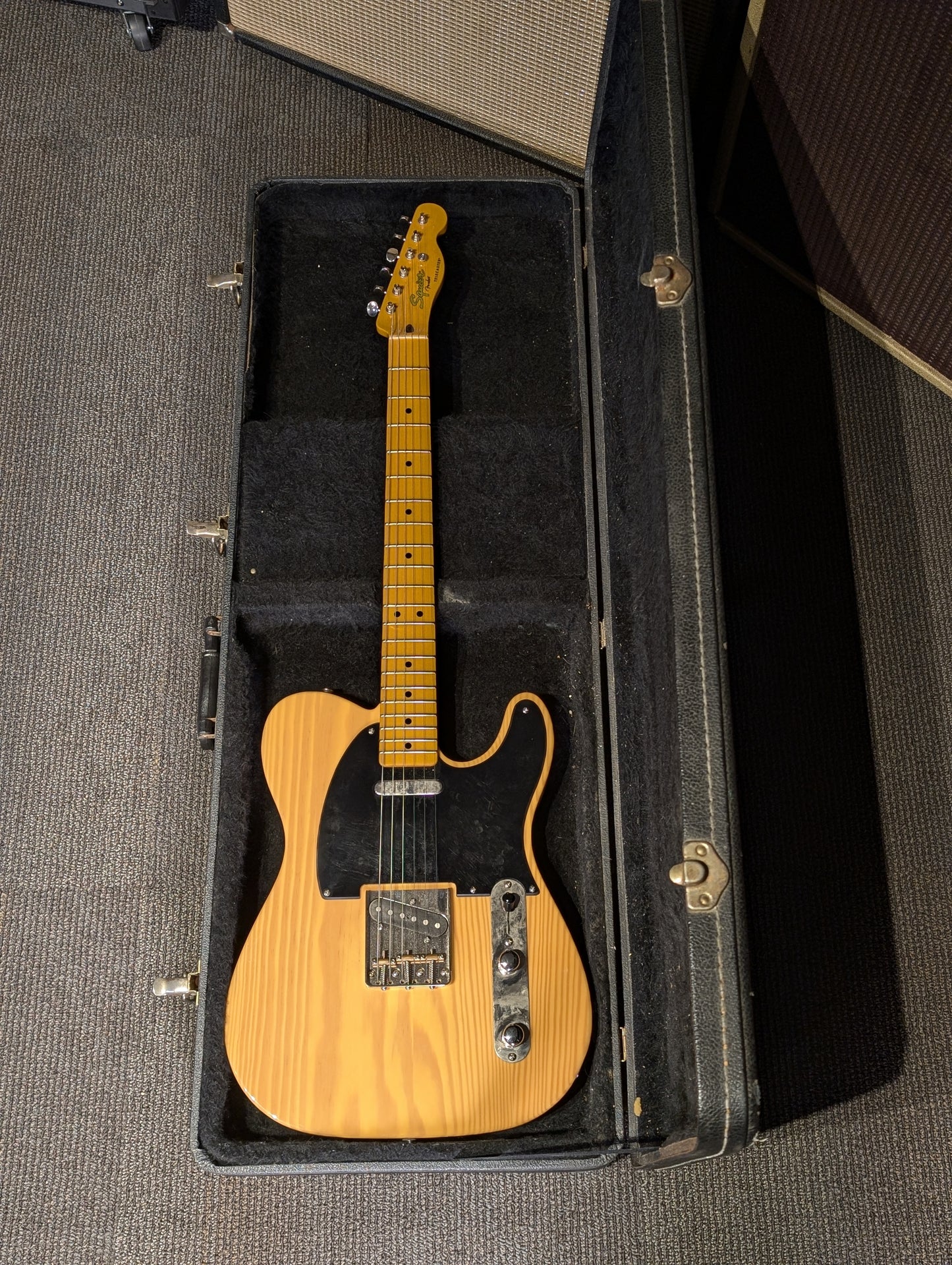 Squier Classic Vibe 50's Telecaster Electric Guitar w/Case - Butterscotch Blonde (2013)