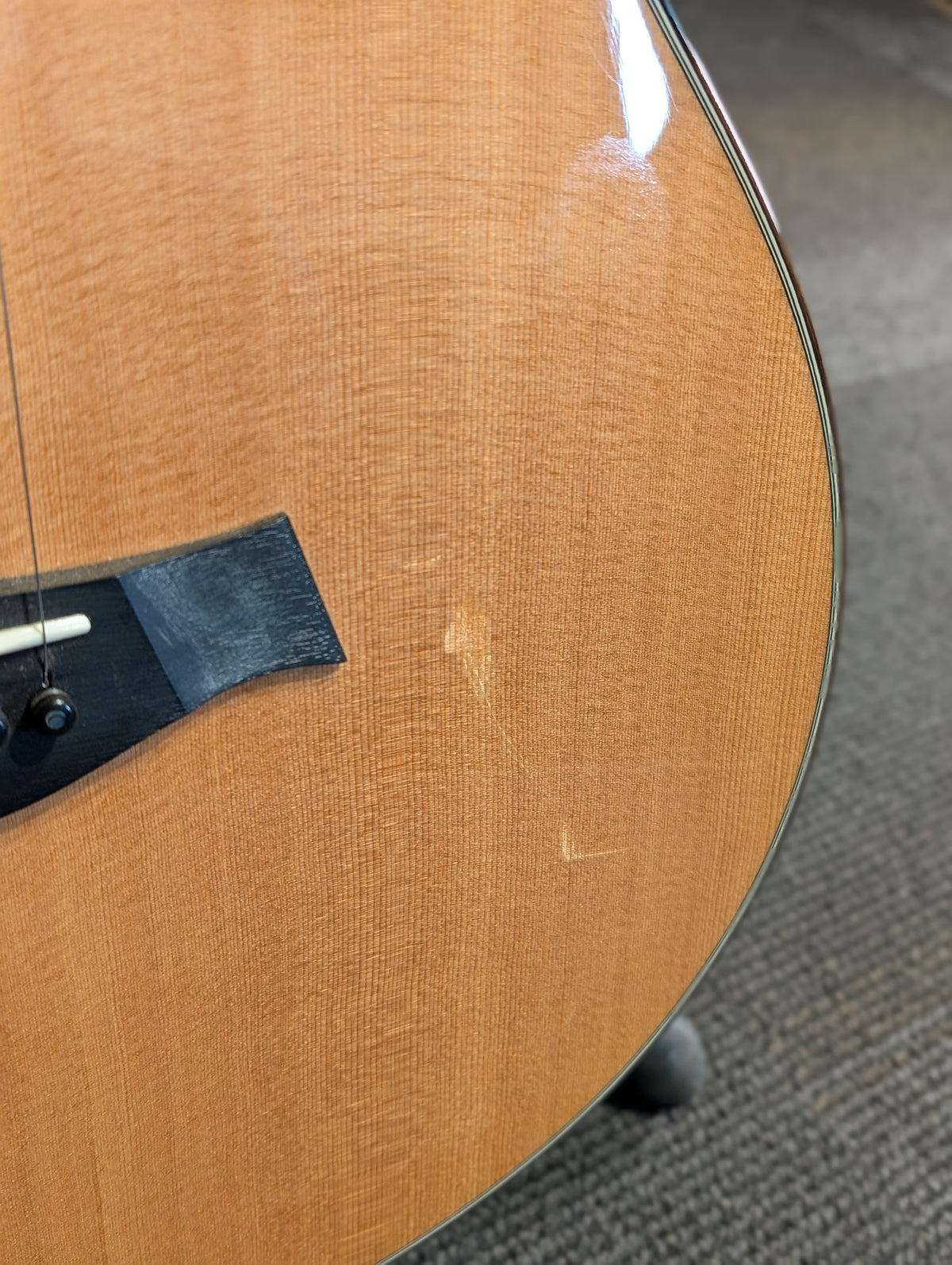 Taylor 6-String Baritone Acoustic/Electric Guitar w/Case (2009)