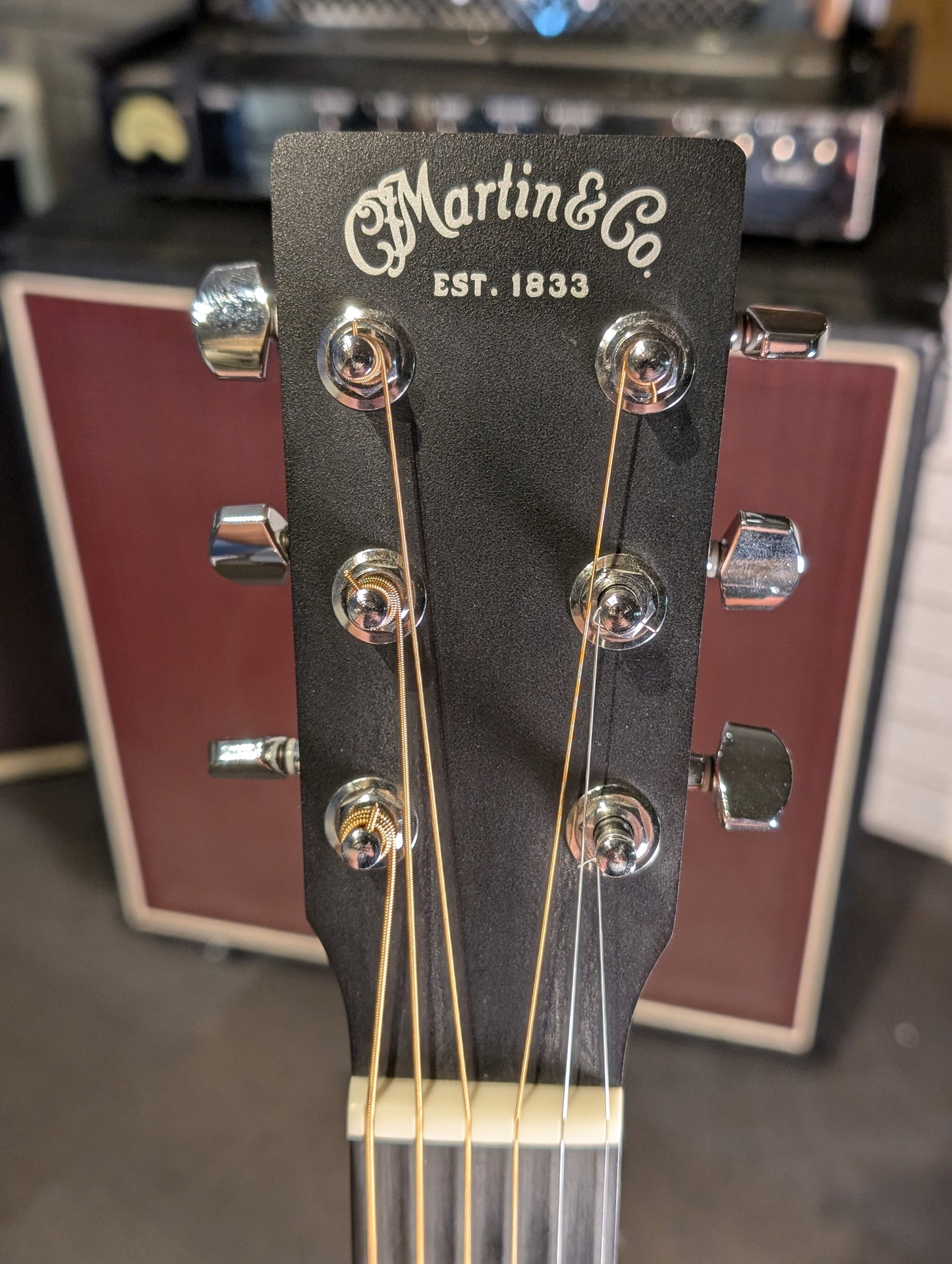 Martin Dreadnought Jr. Acoustic/Electric Guitar w/Bag (2020)