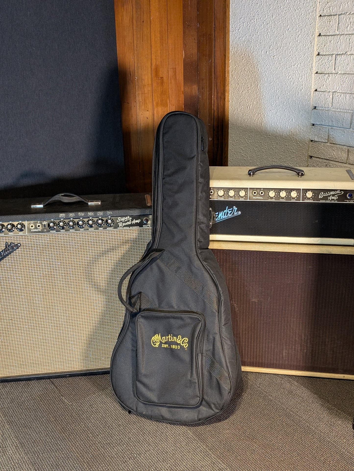 Martin Dreadnought Jr. Acoustic/Electric Guitar w/Bag (2020)