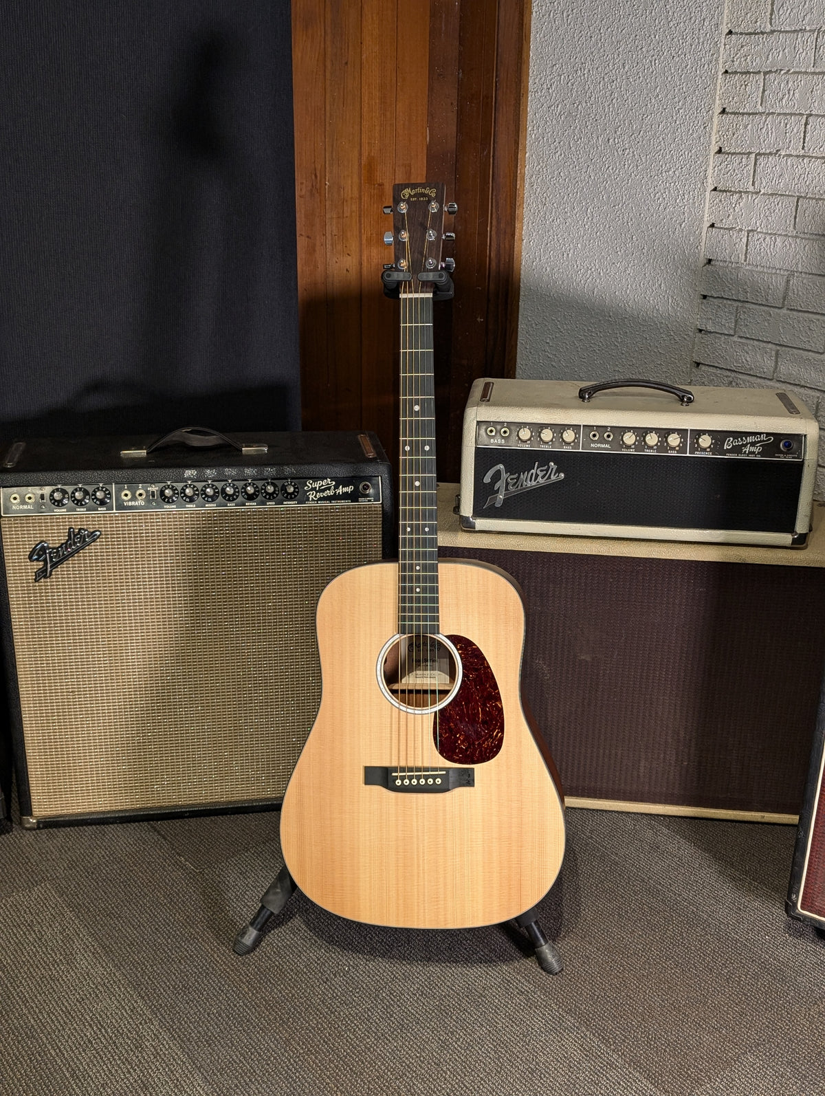 Martin Road Series D-10E Acoustic/Electric Dreadnought Guitar w/Gig Bag (2021)