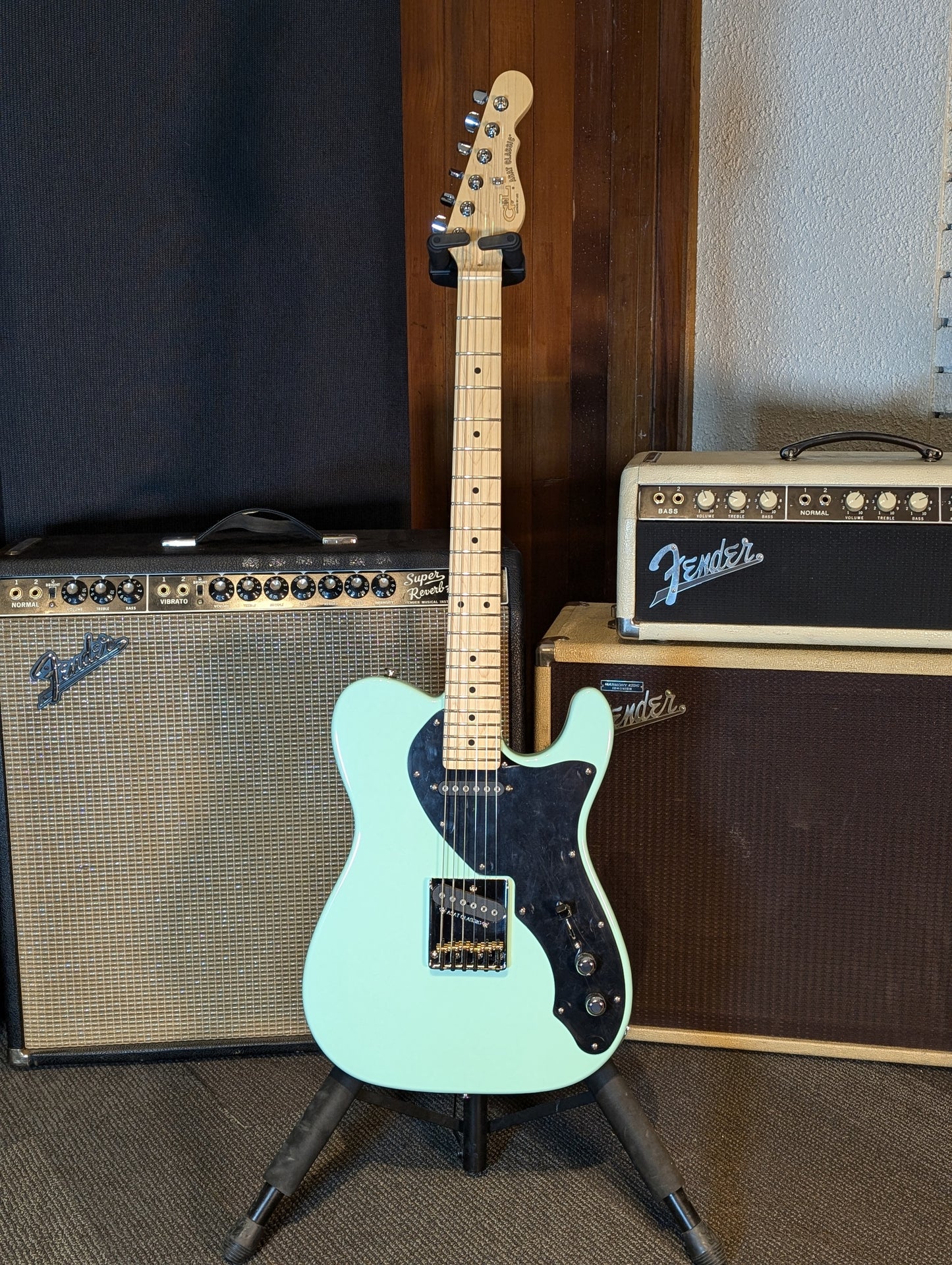 G&L Limited Edition ASAT Classic Summer Series Electric Guitar w/Gig Bag - Surf Green (Serial #CLF2408035)