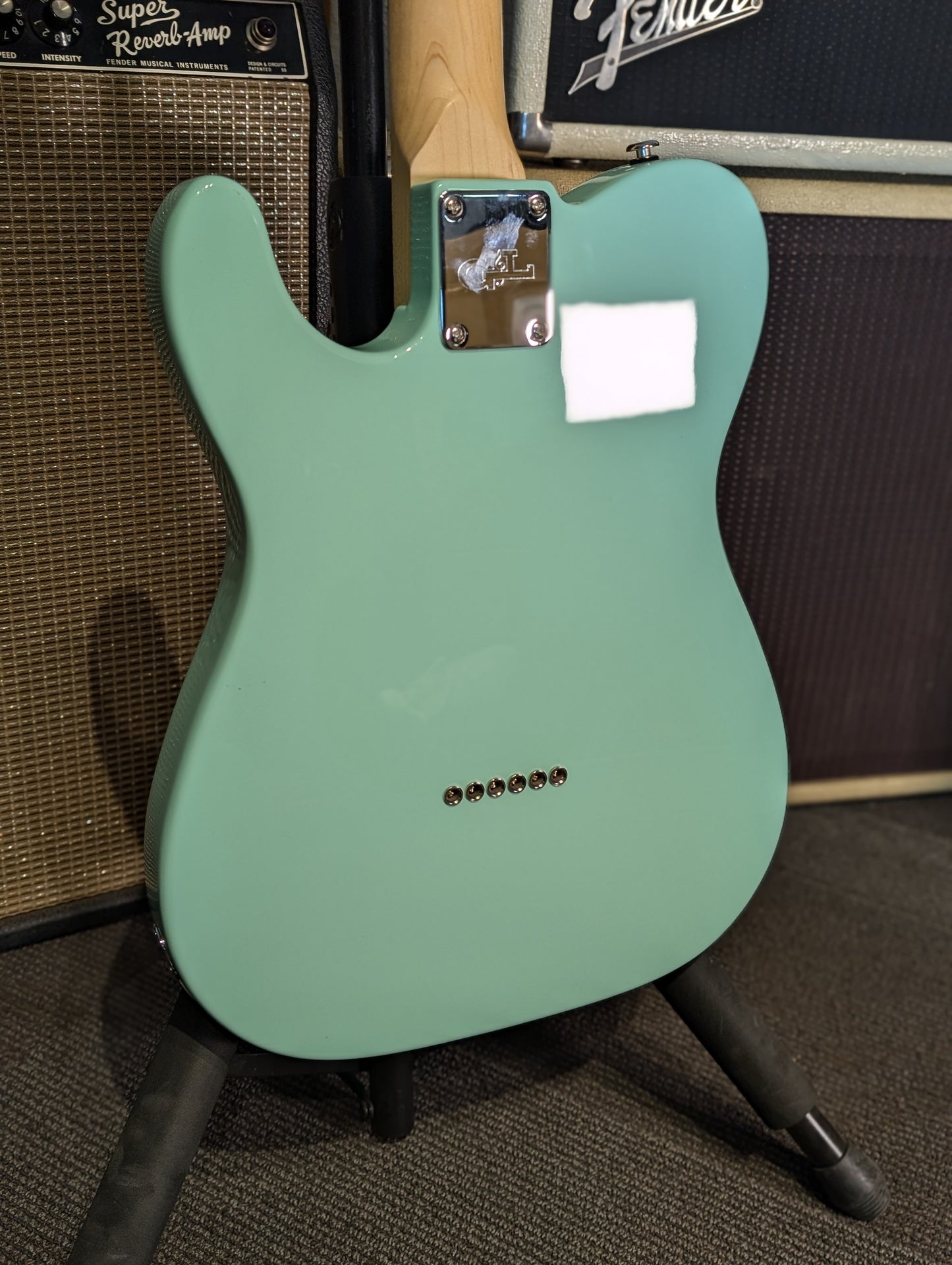 G&L Limited Edition ASAT Classic Summer Series Electric Guitar w/Gig Bag - Surf Green (Serial #CLF2408035)