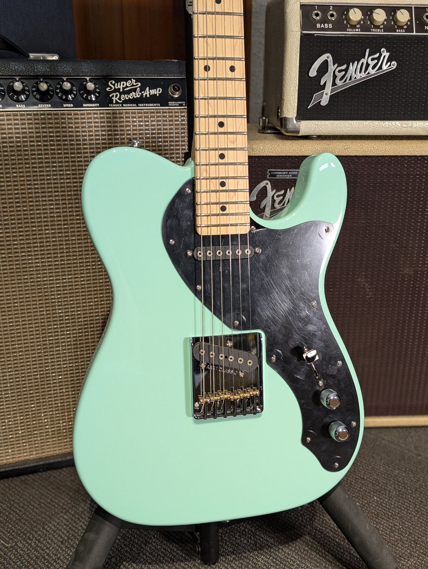 G&L Limited Edition ASAT Classic Summer Series Electric Guitar w/Gig Bag - Surf Green (Serial #CLF2408035)