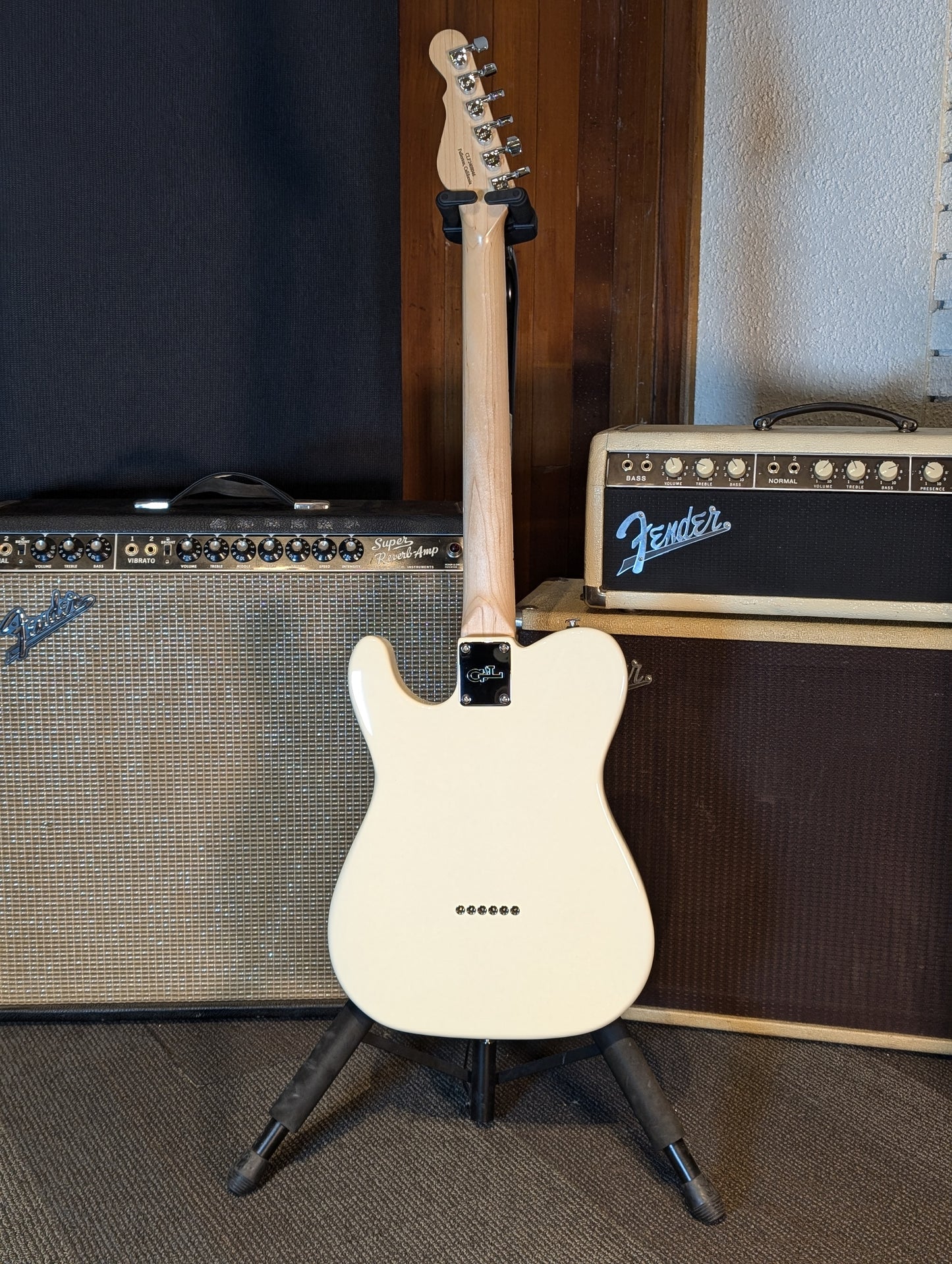 G&L Limited Edition ASAT Classic Summer Series Electric Guitar w/Gig Bag - Vintage White (Serial #CLF2408046)