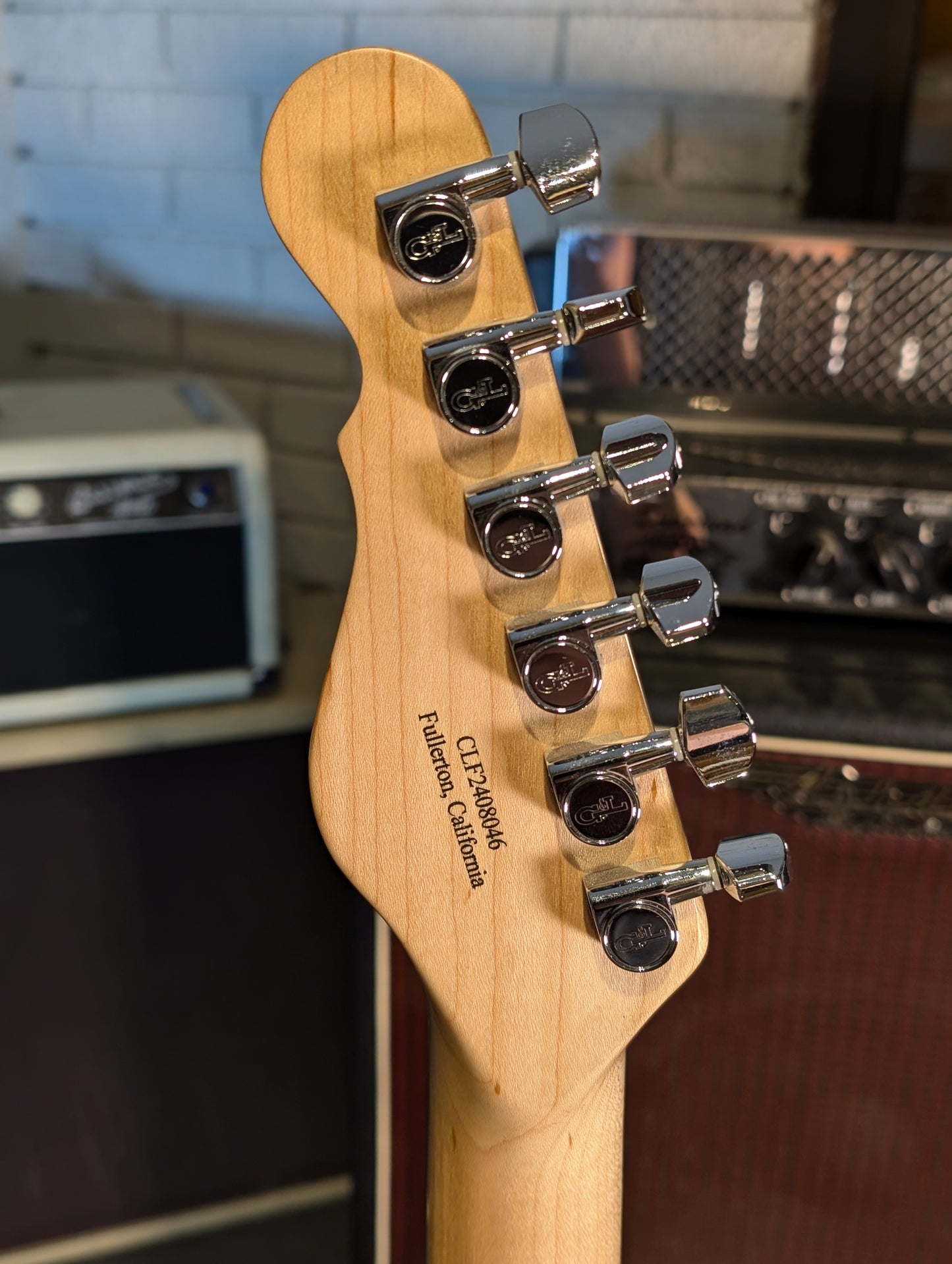 G&L Limited Edition ASAT Classic Summer Series Electric Guitar w/Gig Bag - Vintage White (Serial #CLF2408046)