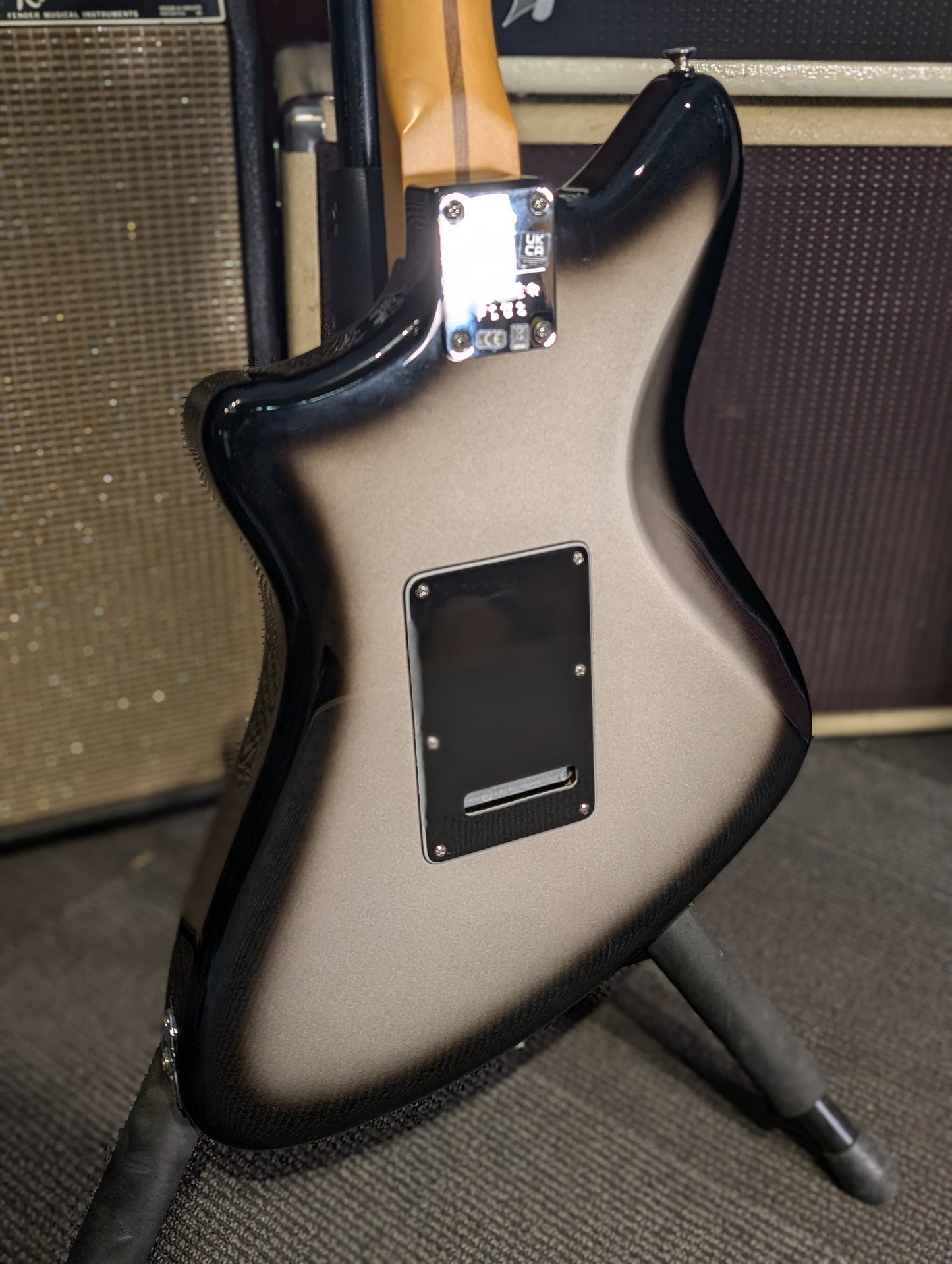 Fender Player Plus Meteora HH Electric Guitar w/Gig Bag - Silverburst (2022)