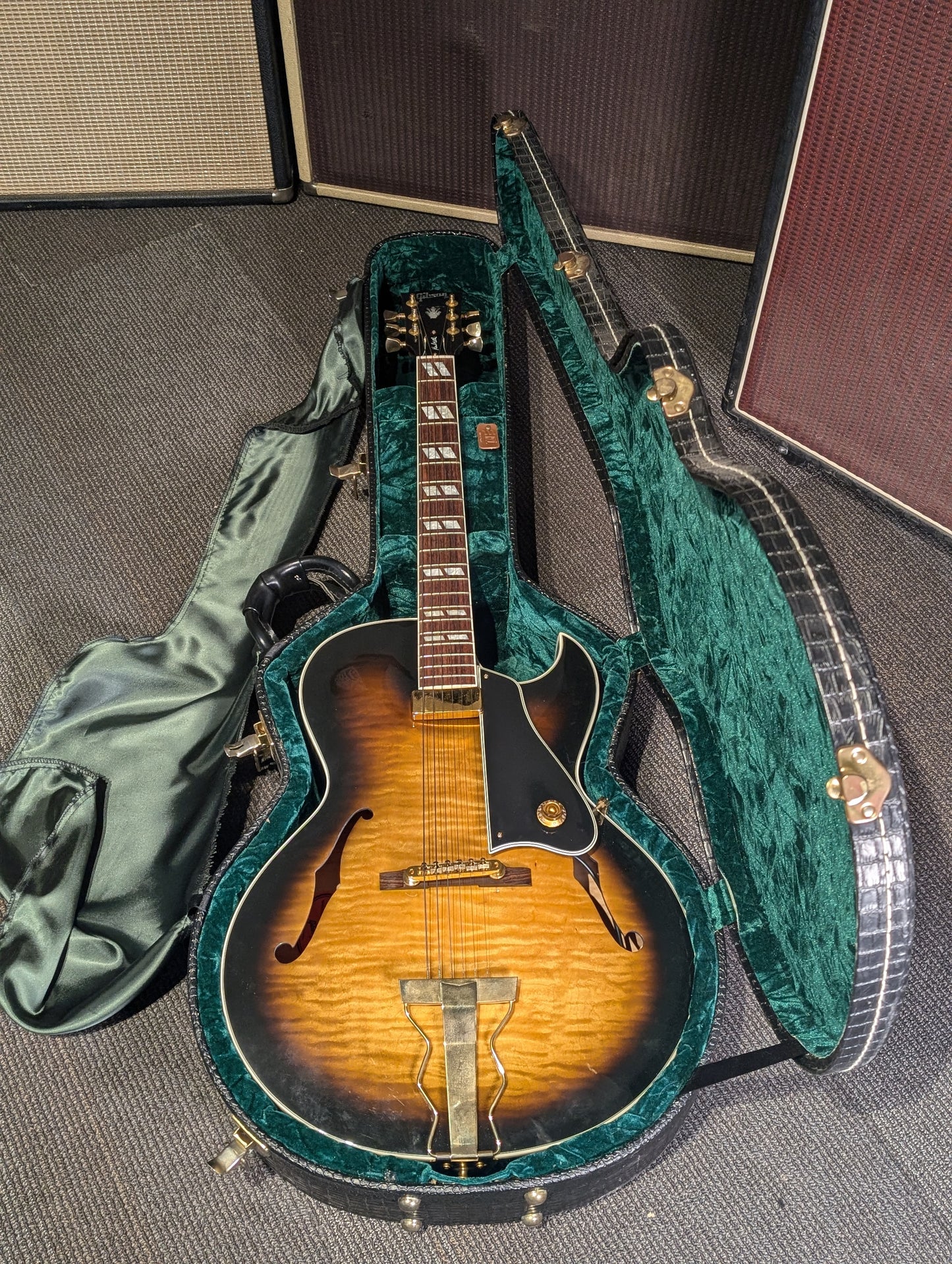 Gibson Herb Ellis ES-165 Archtop Electric Guitar w/Case - Light Burst (2005)