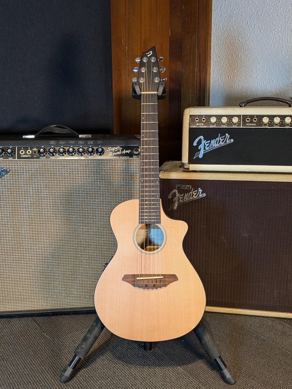 Breedlove Passport C250/CME Acoustic/Electric Travel Guitar w/Bag - Natural (2010)