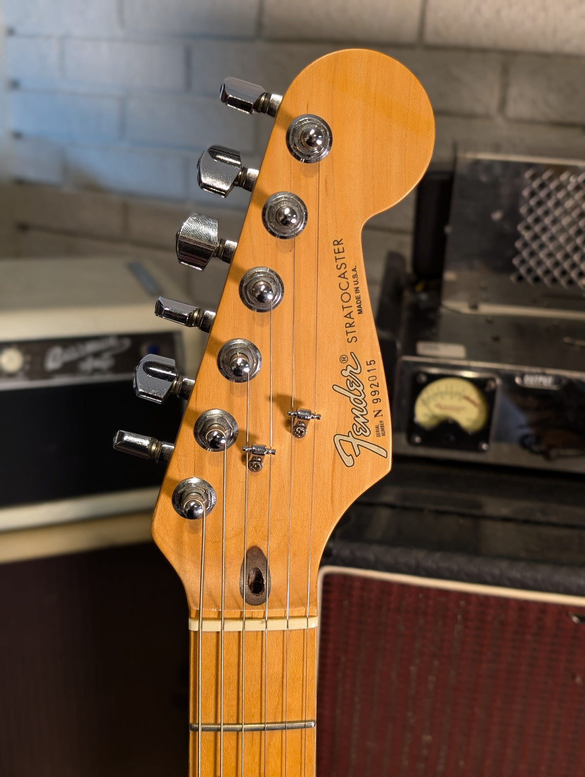 Fender American Standard Stratocaster w/Case - Black (1999)