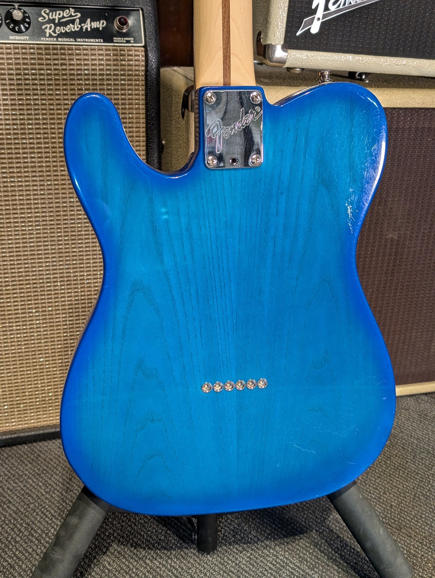 Fender USA Telecaster Plus w/Case - Blue Burst (1993)