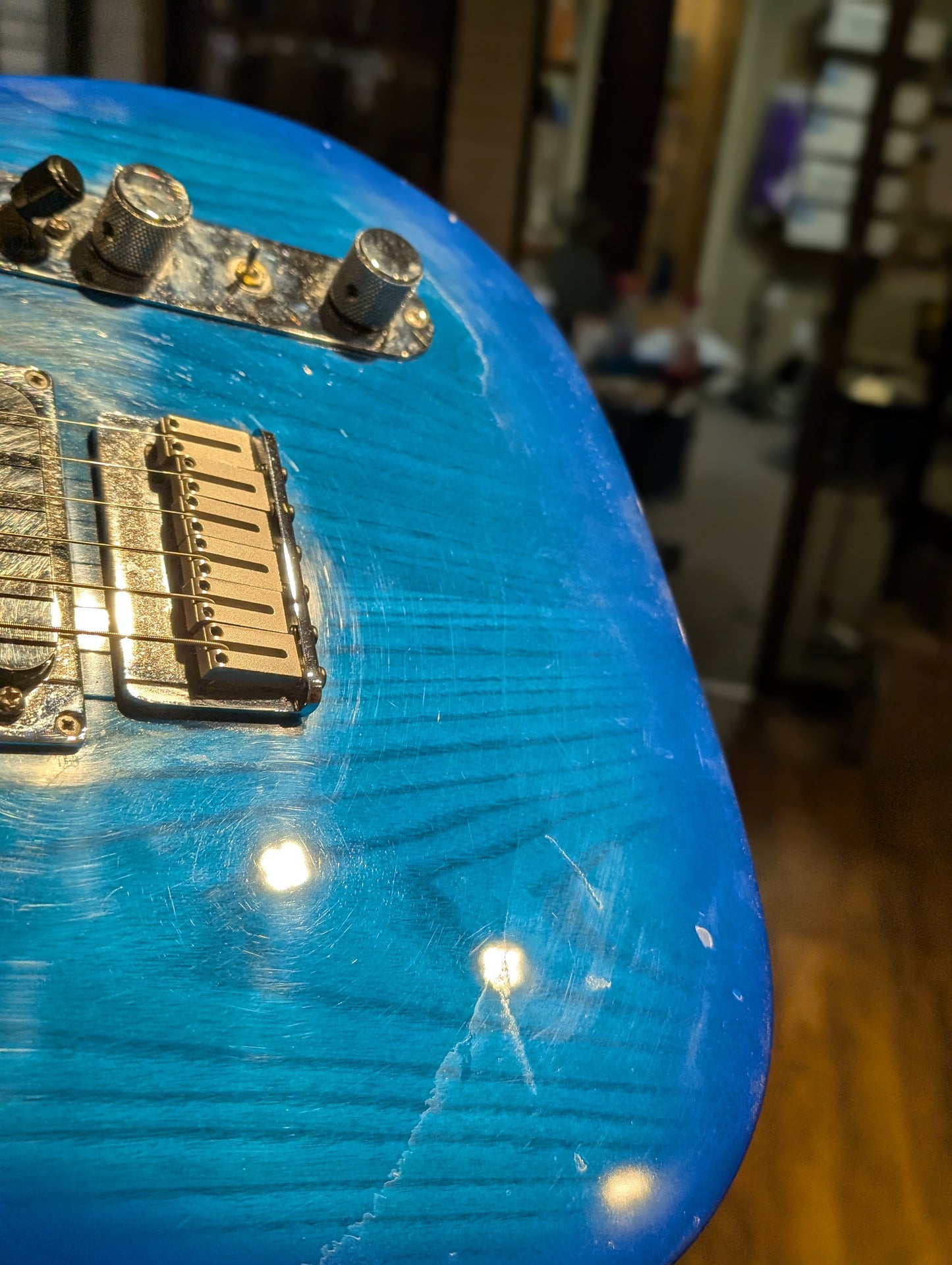 Fender USA Telecaster Plus w/Case - Blue Burst (1993)