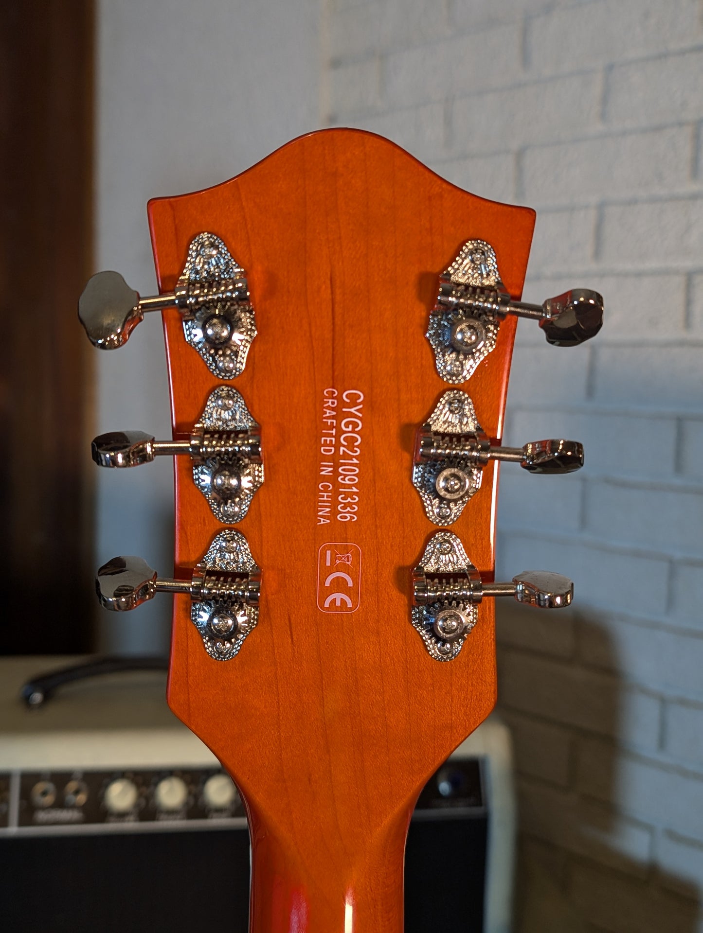 Gretsch G5420T Electromatic Hollow Body Electric Guitar w/Bigsby - Orange Stain (2021)