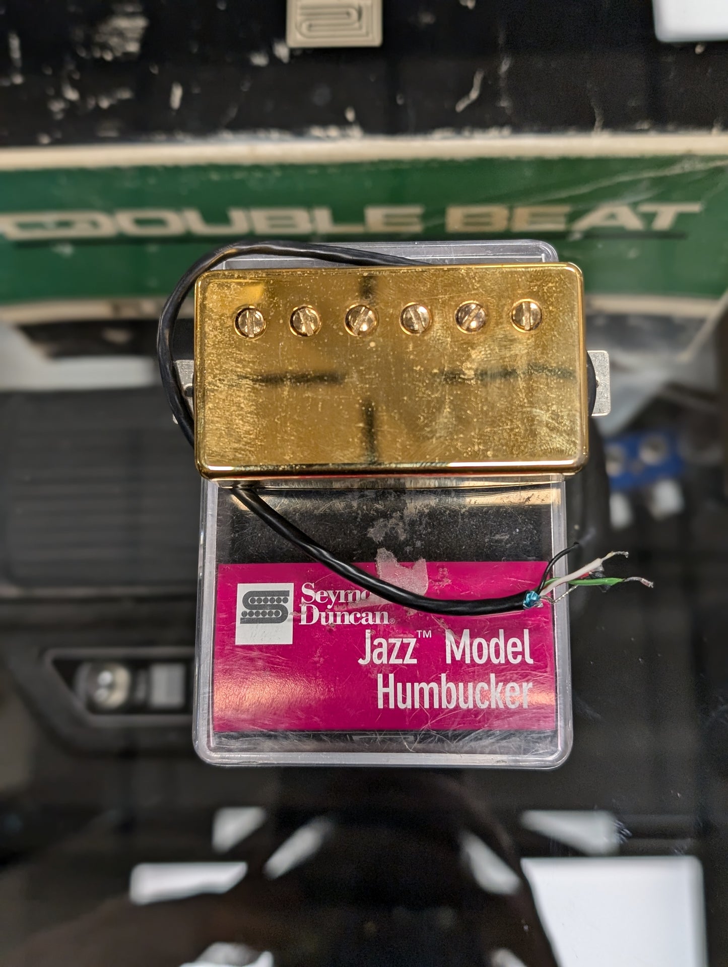 Seymour Duncan SH-2 Jazz Neck Humbucker - Gold Cover (Used)