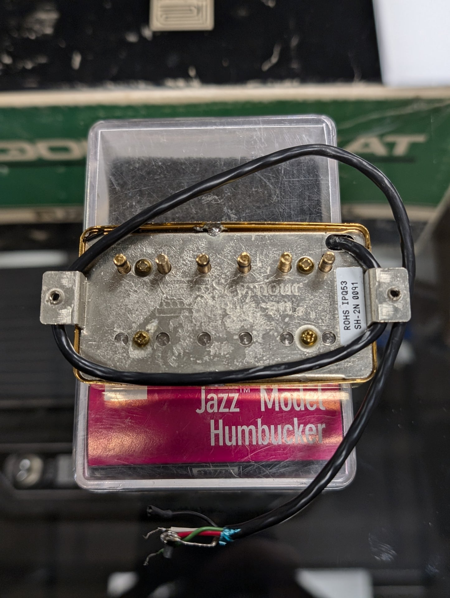 Seymour Duncan SH-2 Jazz Neck Humbucker - Gold Cover (Used)