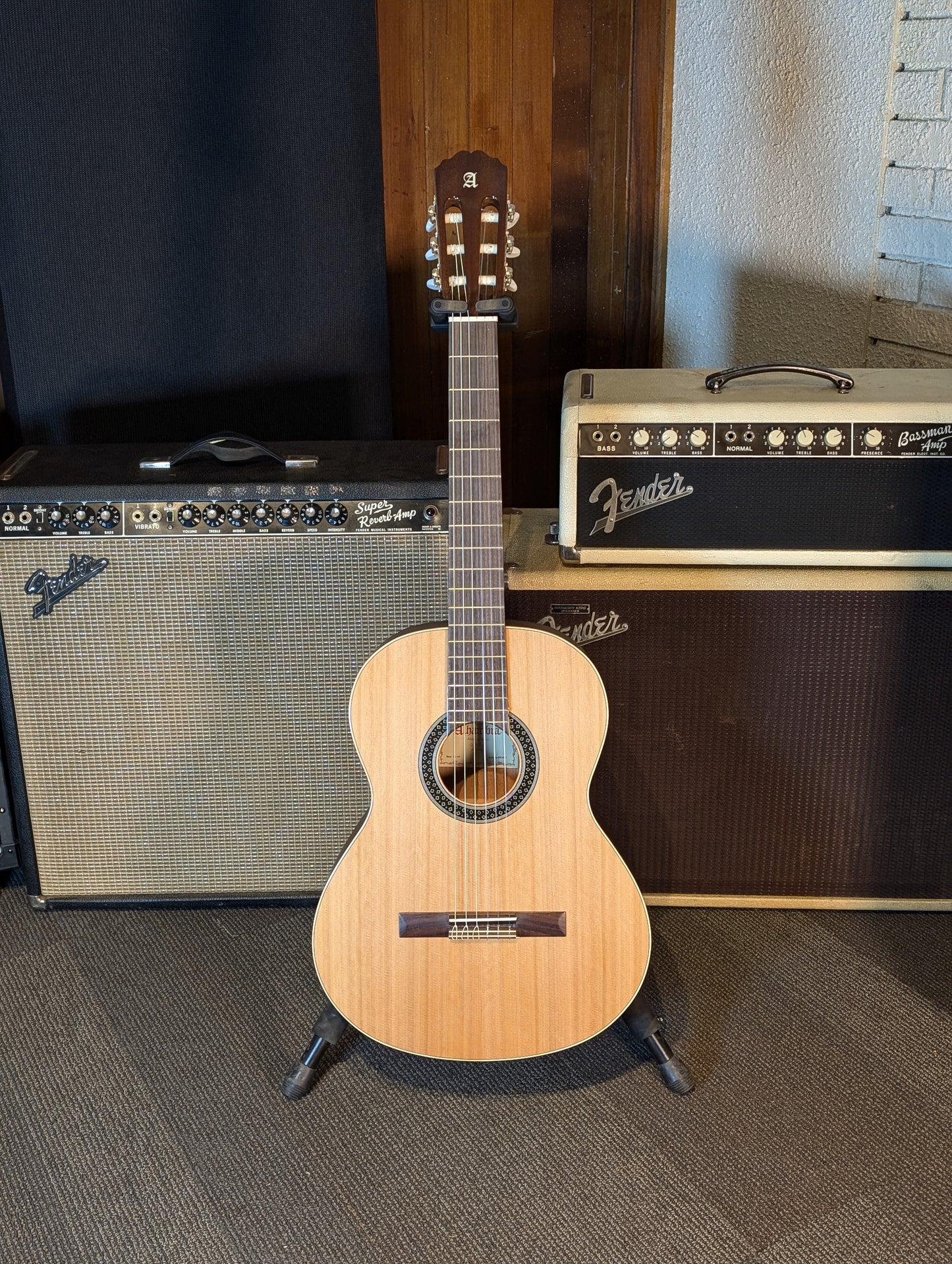 Alhambra 1C Hybrid Terra Classical Guitar w/Gig Bag (Serial #ZFCRPT)