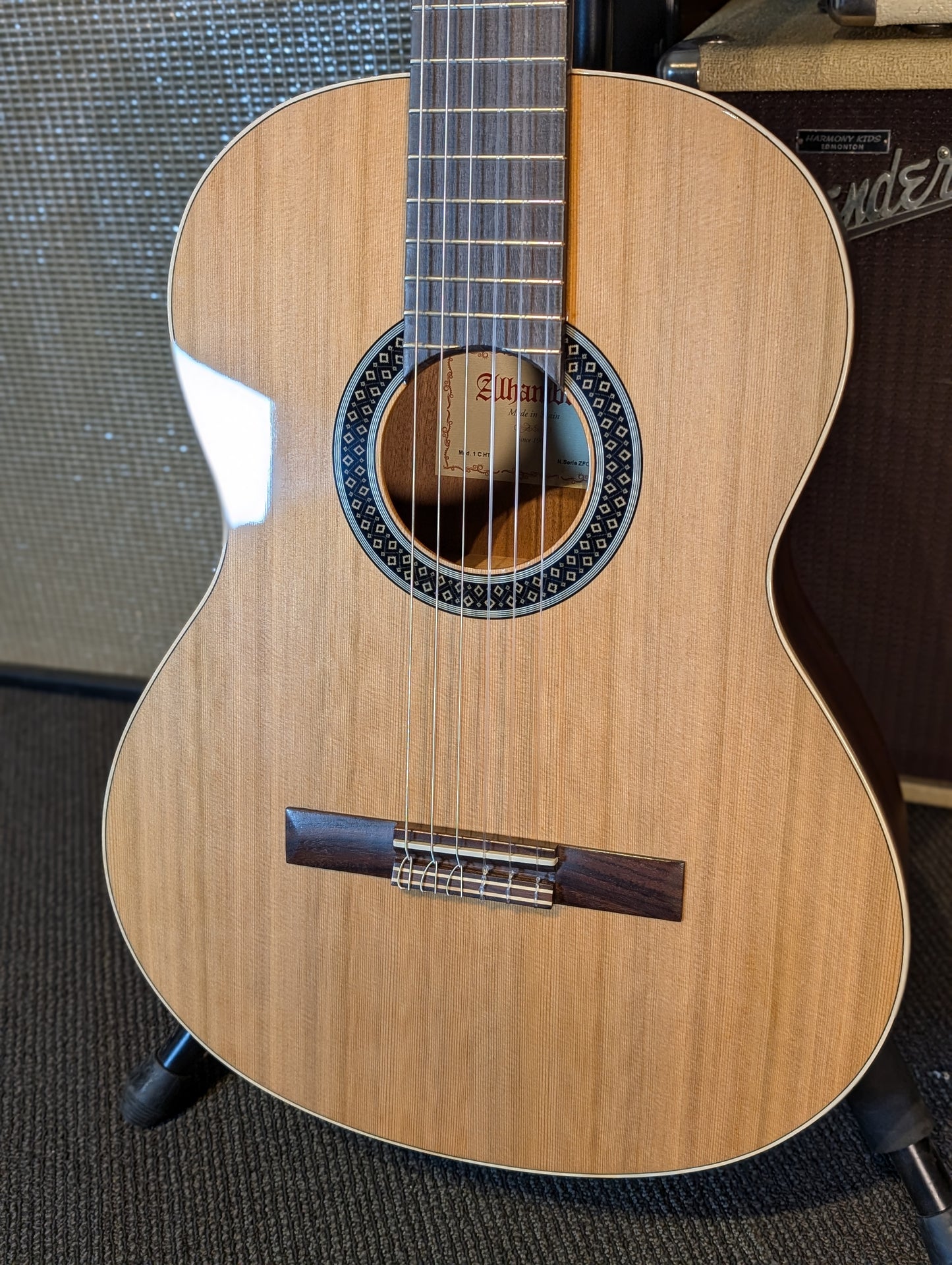 Alhambra 1C Hybrid Terra Classical Guitar w/Gig Bag (Serial #ZFCRPT)