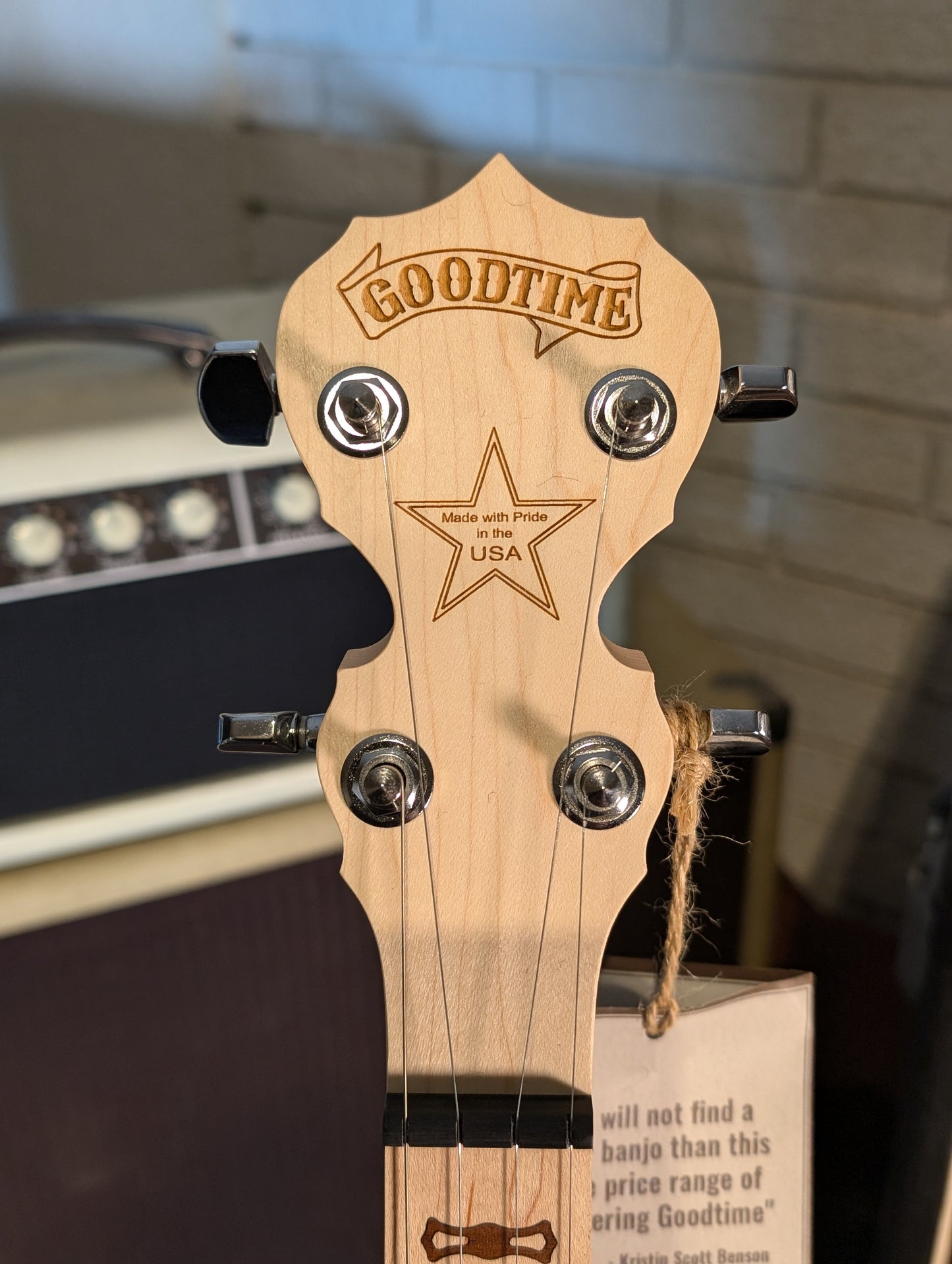 Deering Goodtime Two 5-String Banjo w/Resonator