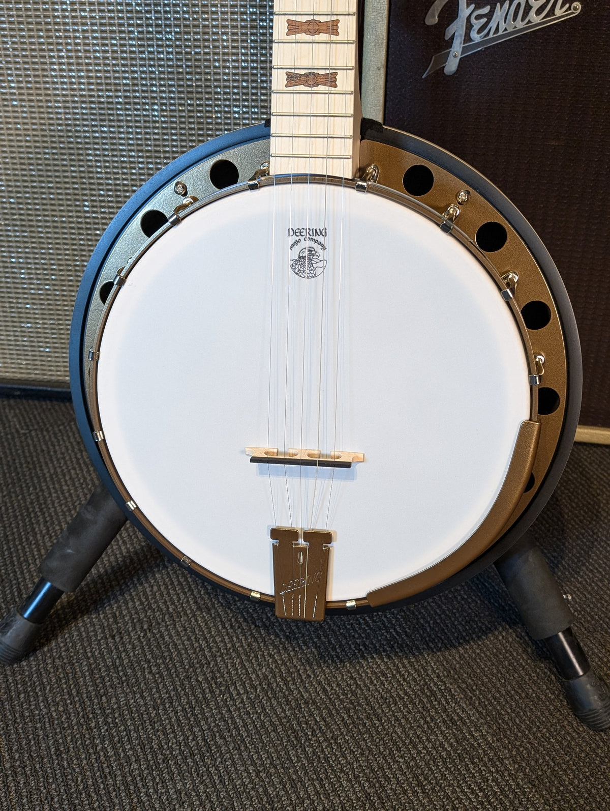 Deering Goodtime Two Deco Left Handed 5-String Banjo w/Resonator