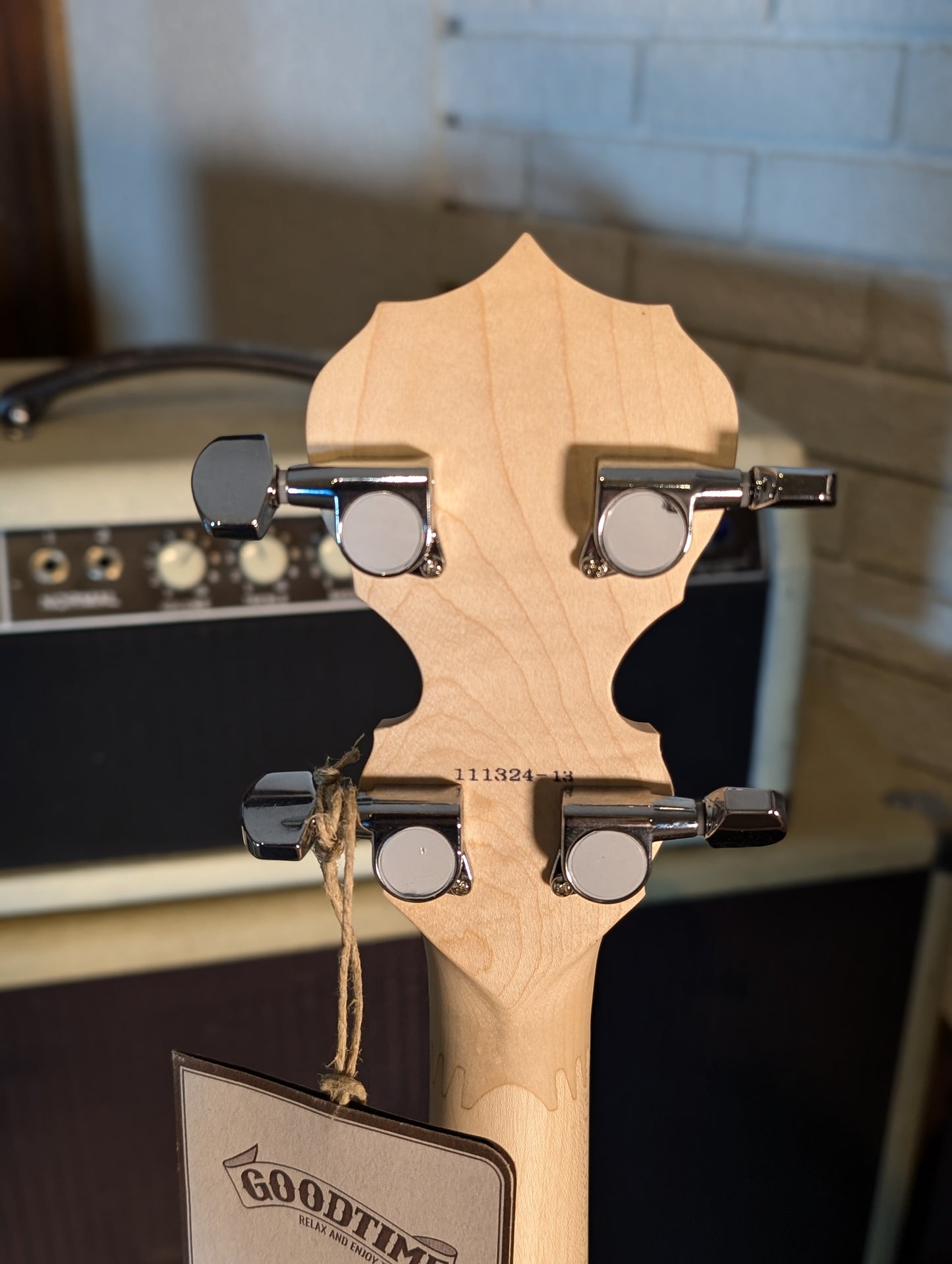 Deering Goodtime Two Deco Left Handed 5-String Banjo w/Resonator