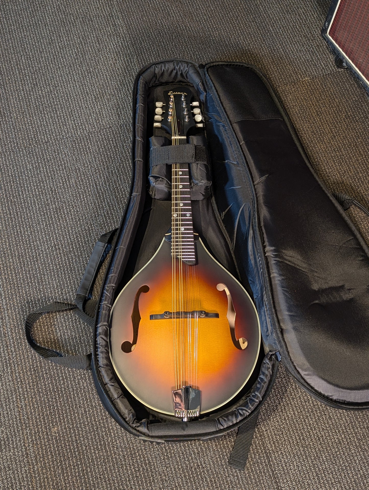 Eastman MD305E A-Style Electric/Acoustic Mandolin w/Gig Bag - Sunburst (Serial #N2401368)