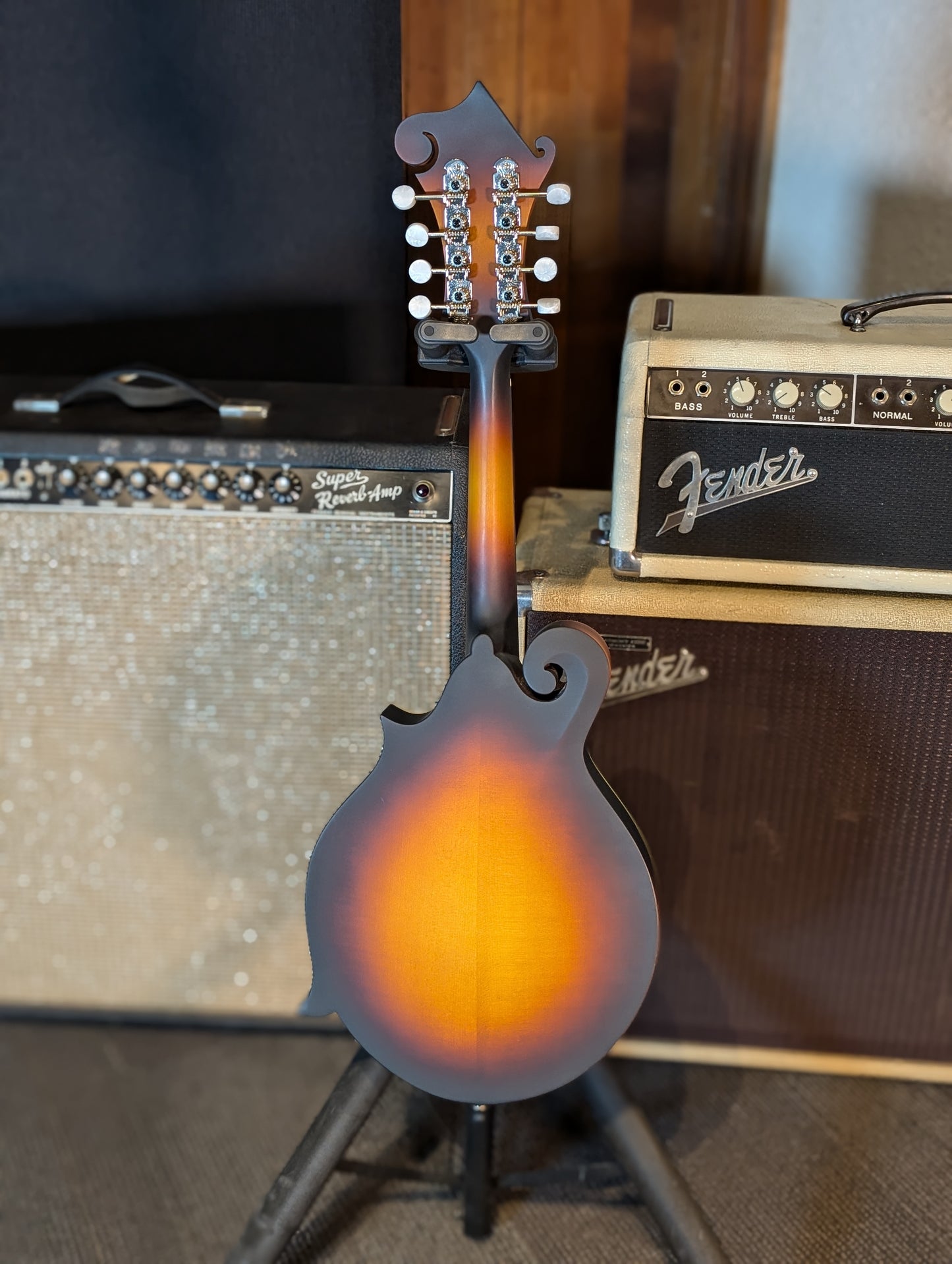 Eastman MD315E F-Style Electric/Acoustic Mandolin w/Gig Bag - Sunburst (Serial #N2305010)