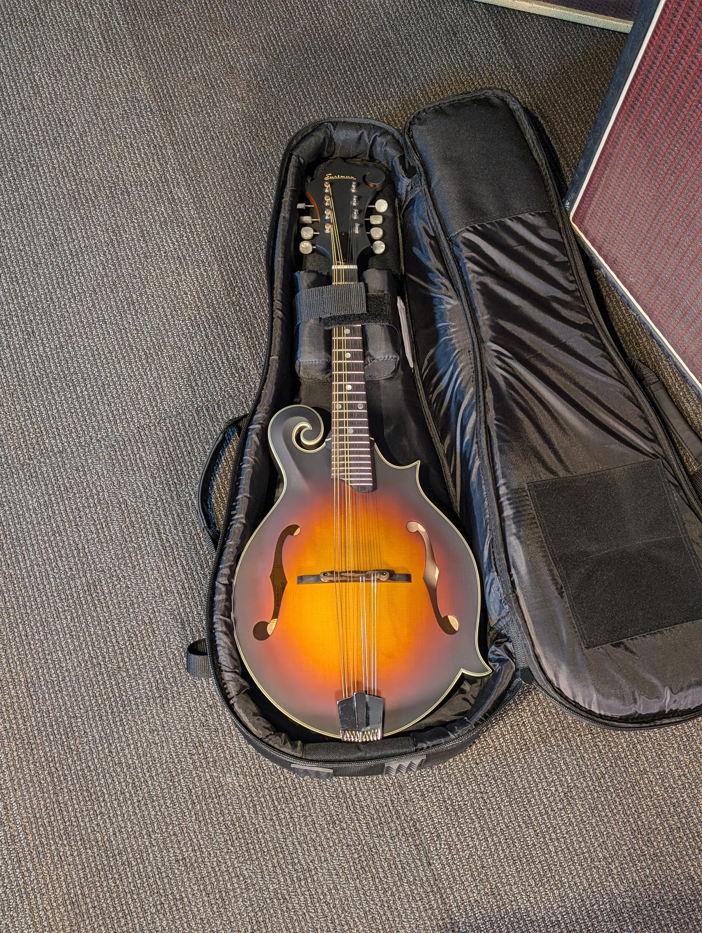 Eastman MD315E F-Style Electric/Acoustic Mandolin w/Gig Bag - Sunburst (Serial #N2305010)