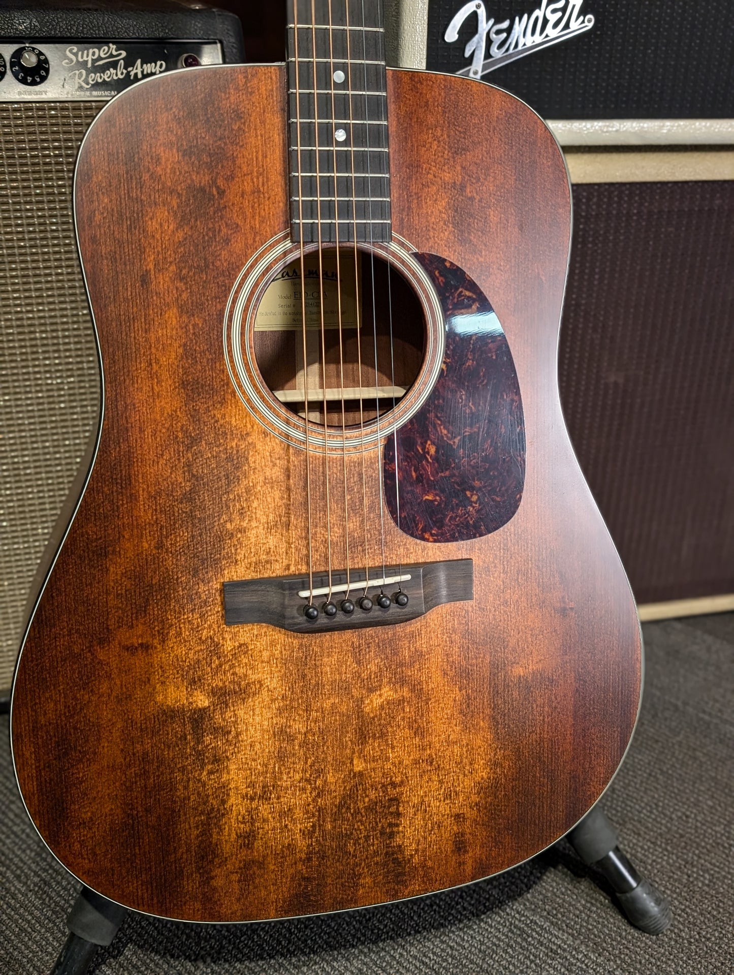 Eastman E1D Dreadnought Acoustic Guitar w/Gig Bag - Classic Finish (Serial #M2141227)