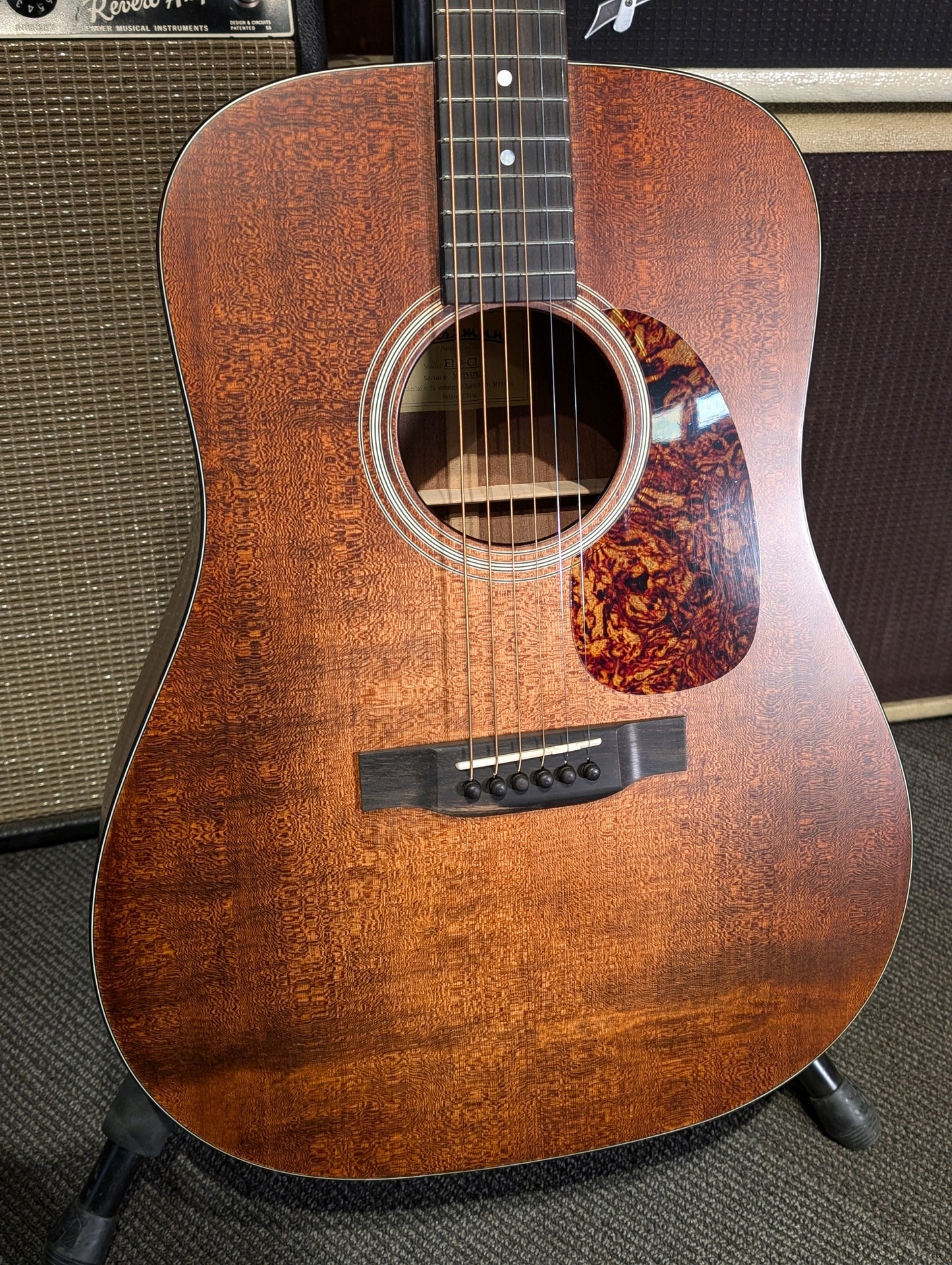 Eastman E1D Dreadnought Acoustic Guitar w/Gig Bag - Classic Finish (Serial #M2153792)
